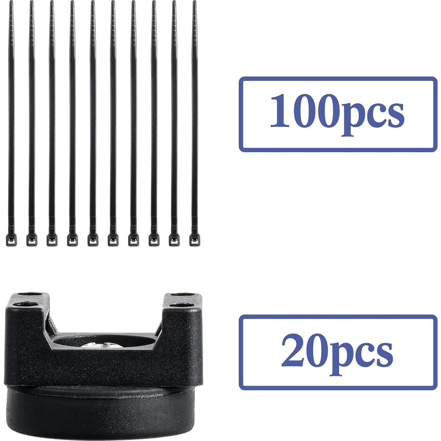 Soporte de Cable Magnético Yookeer 120 Piezas 5.2 kg