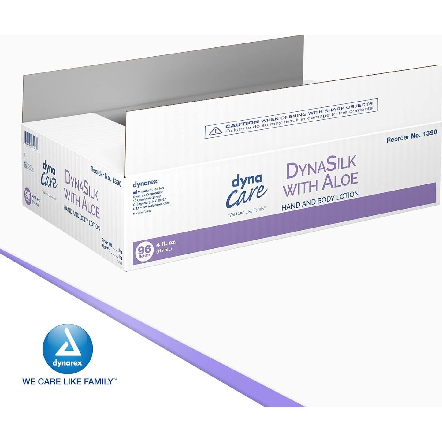 Loción Hidratante Dynarex DynaSilk con Aloe 113.4 g