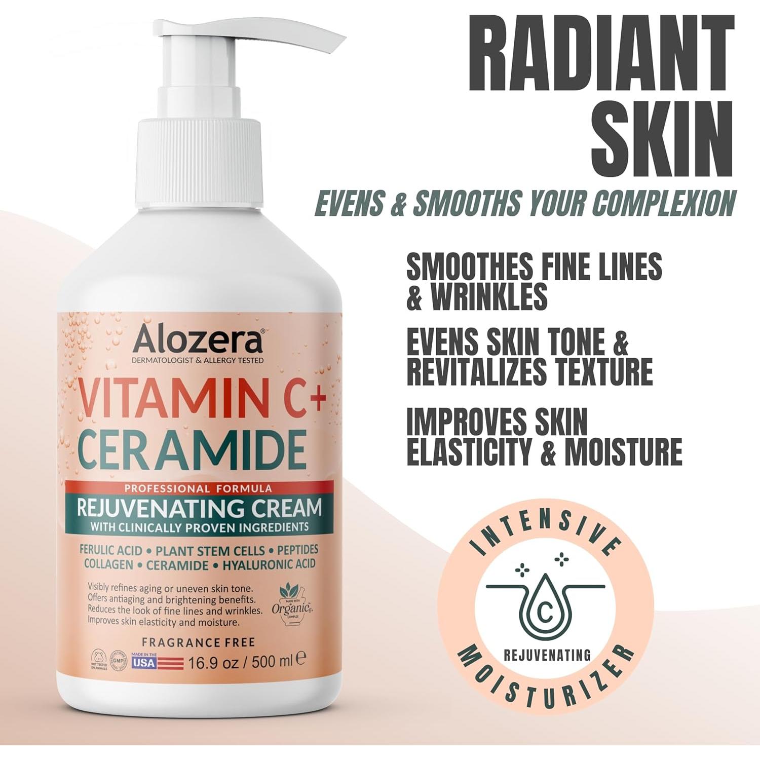 Loción Corporal Hidratante Vitamina C Ceramidas 478 ml