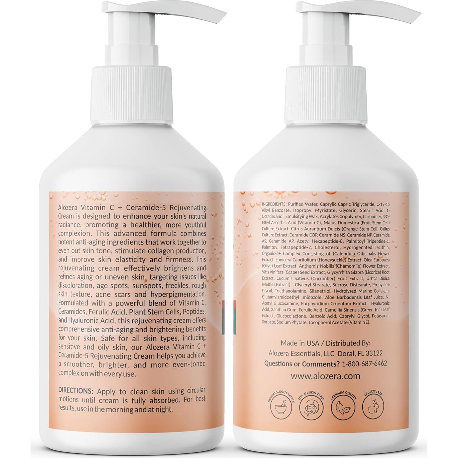 Loción Corporal Hidratante Vitamina C Ceramidas 478 ml