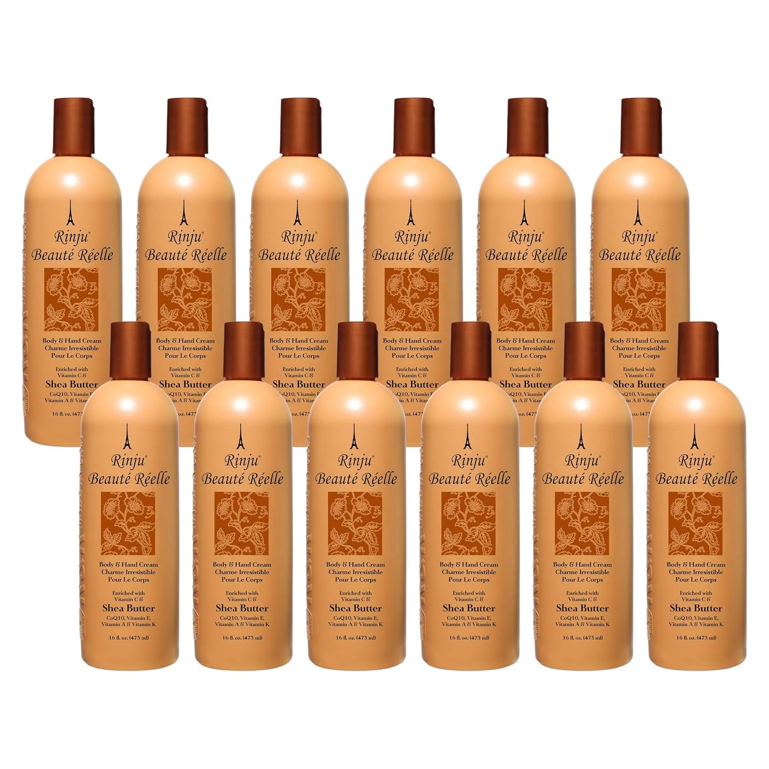 Crema Corporal y de Manos Rinju Beaute Relle 454 g - Hidratante Karité