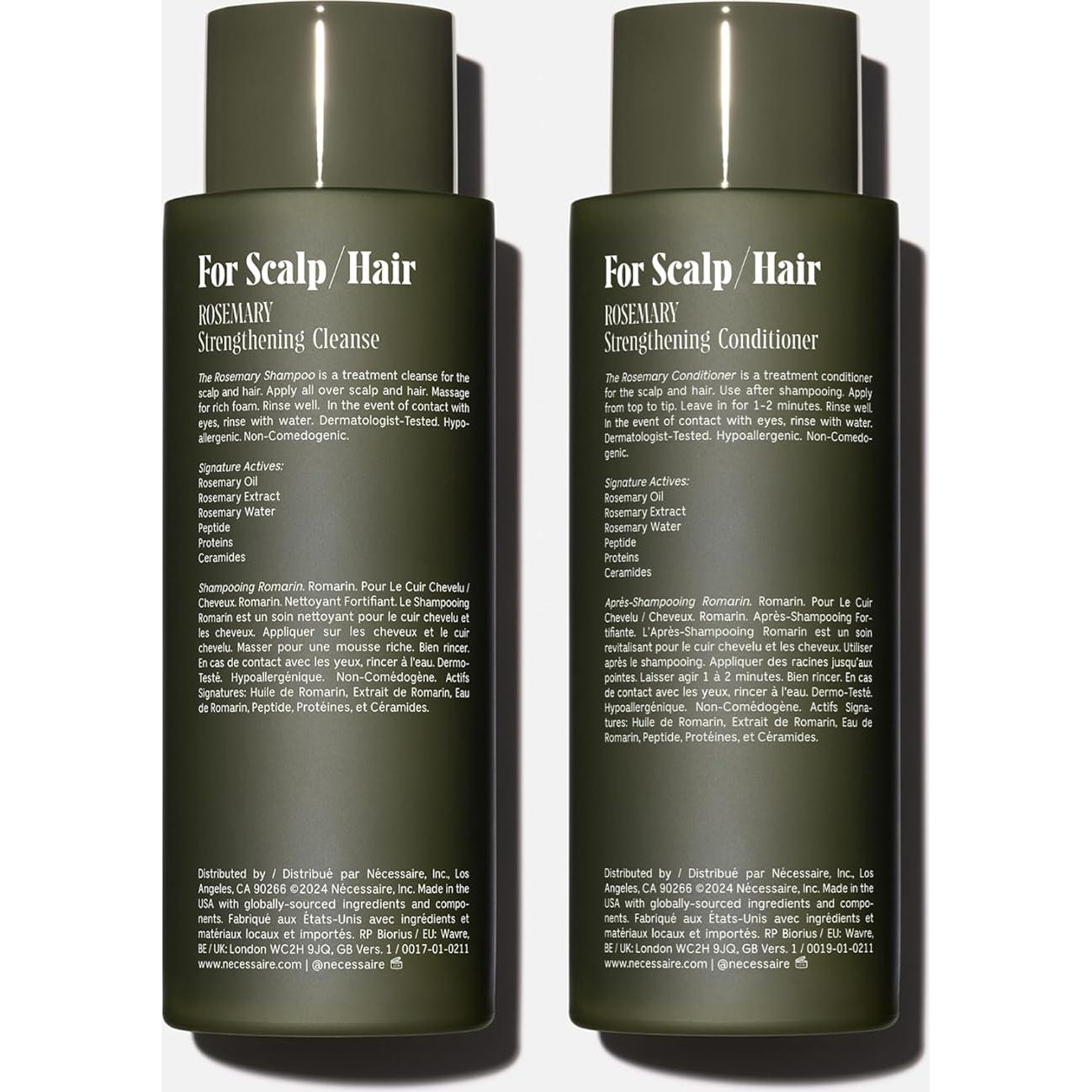 Dúo de Cabello Rosemary Necessaire - Champú y Acondicionador 250ml