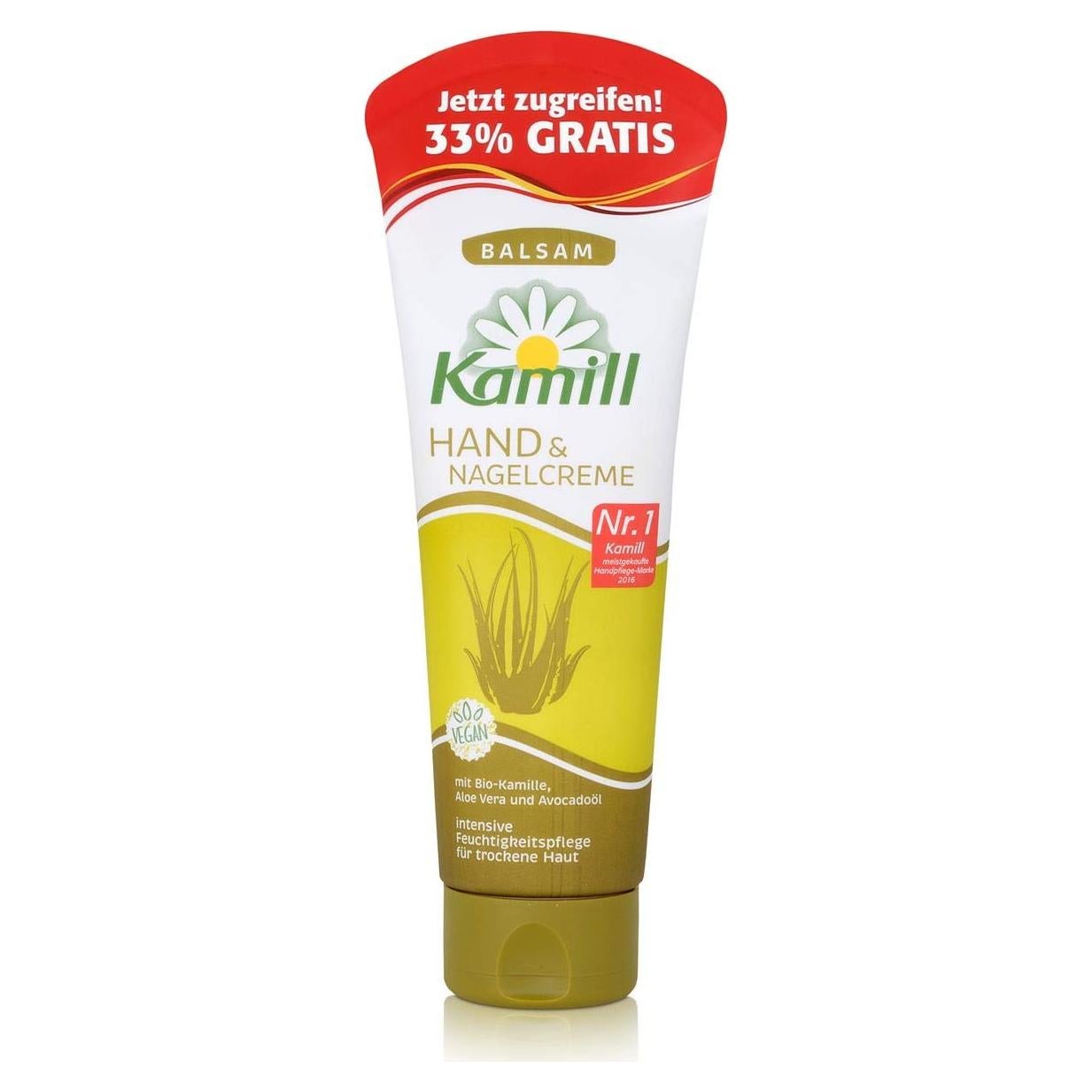 Bálsamo Hidratante para Manos y Uñas Kamill 100 ml