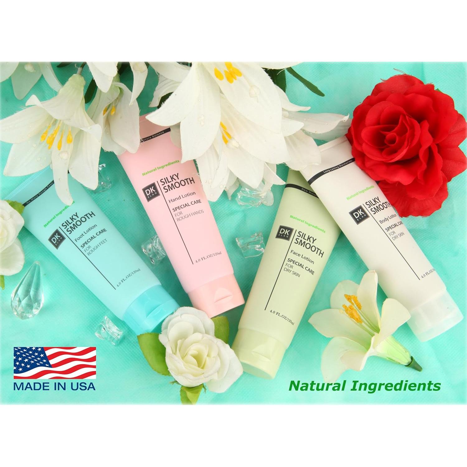 Loción Corporal DK Elan Silky Smooth 1.81kg - Hidratante Natural