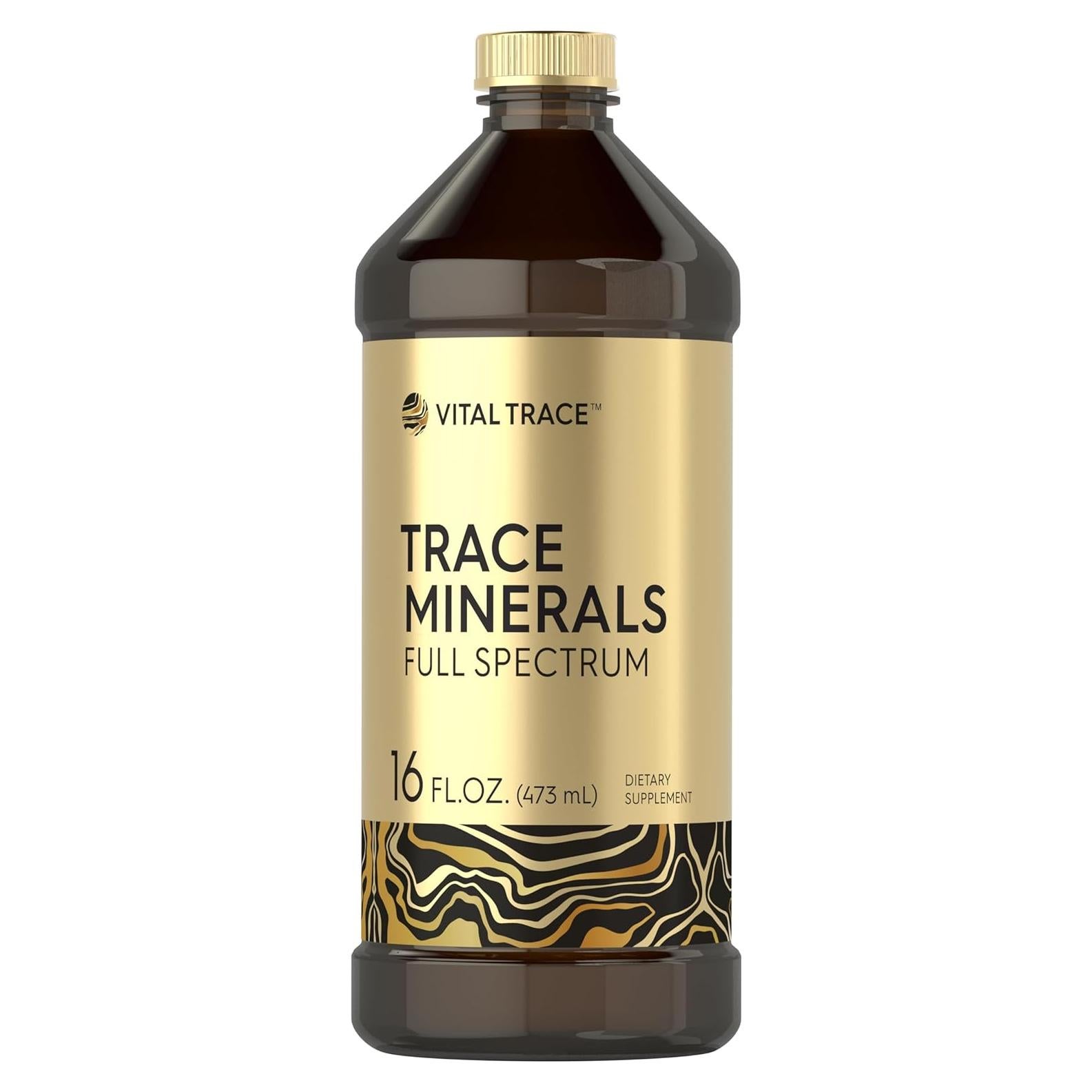 Suplemento Líquido de Minerales Traza Carlyle 473 ml | Magnesio, Litio, Boro