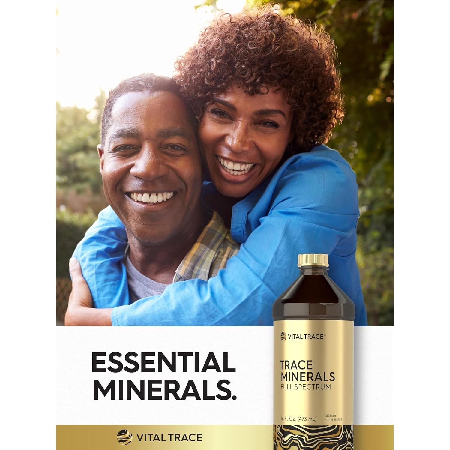 Suplemento Líquido de Minerales Traza Carlyle 473 ml | Magnesio, Litio, Boro