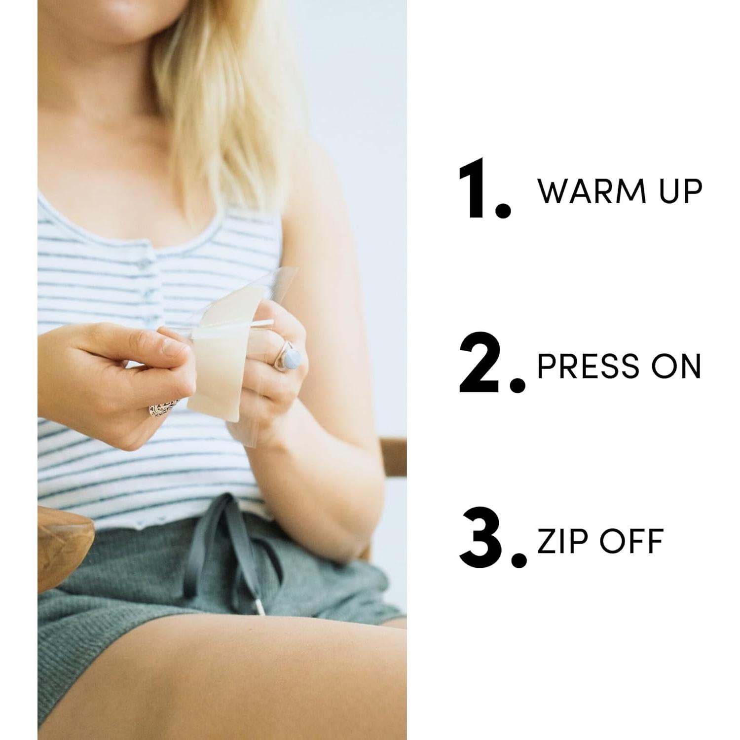 Cintas de Cera Parissa para Depilación - 60 Cintas, 4 Tamaños