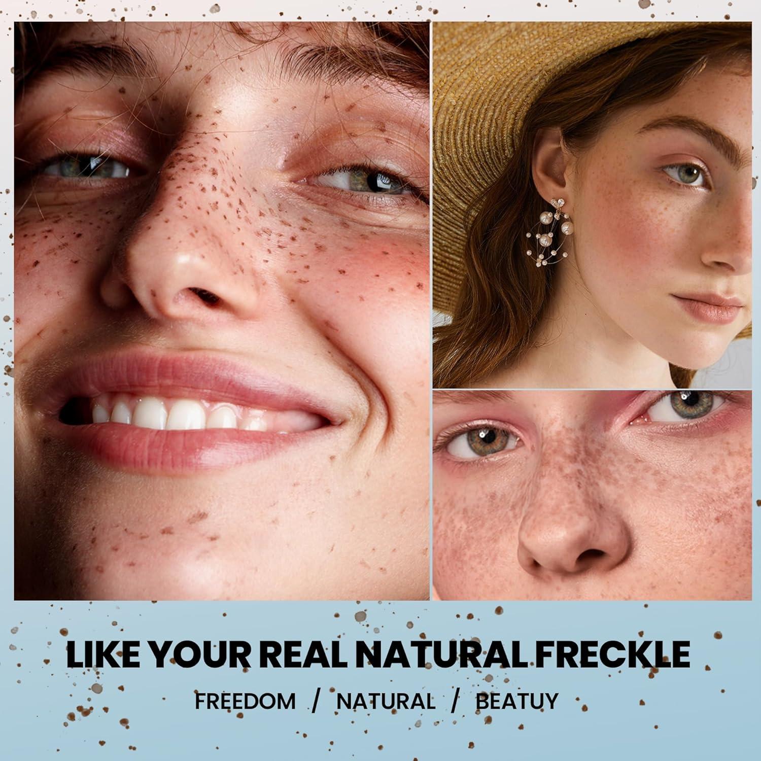 Bolígrafo de Pecas 2 en 1 Pudaier - Sello Impermeable Natural