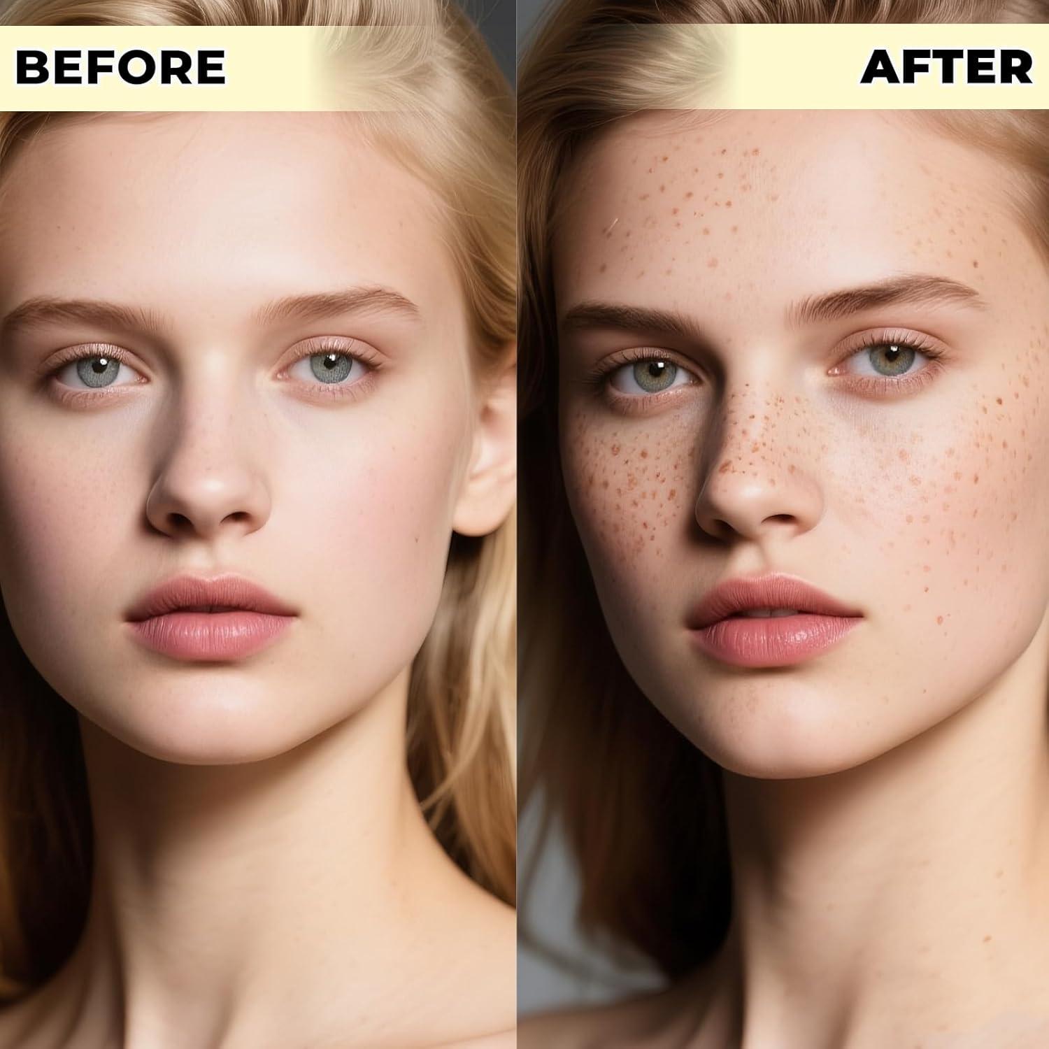 Bolígrafo de Sello de Pecas CLLFUU 2-MEDIO 9.5cm