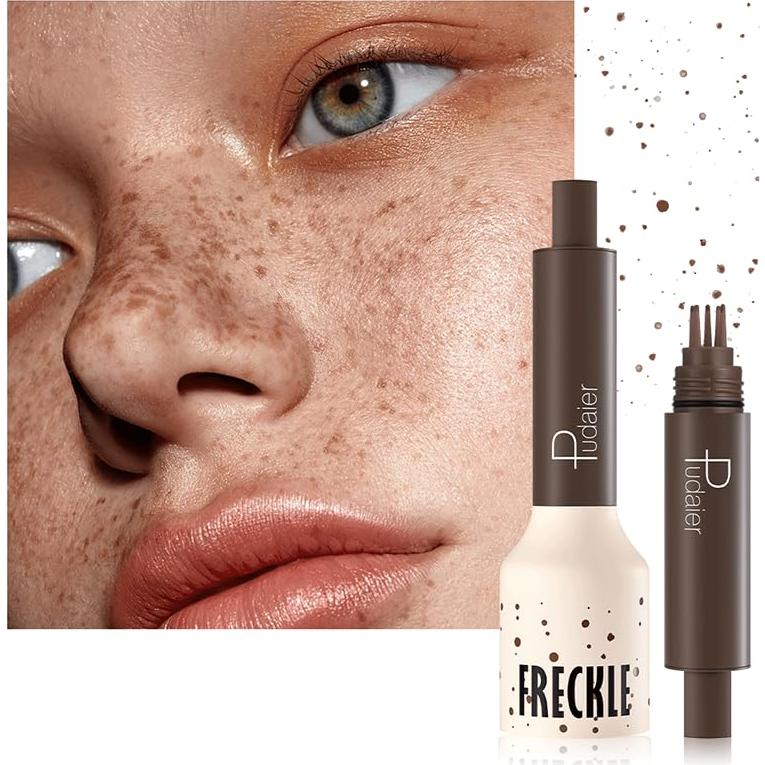 Bolígrafo de Sello de Pecas Falsas BAISEN DIARY - Caramelo