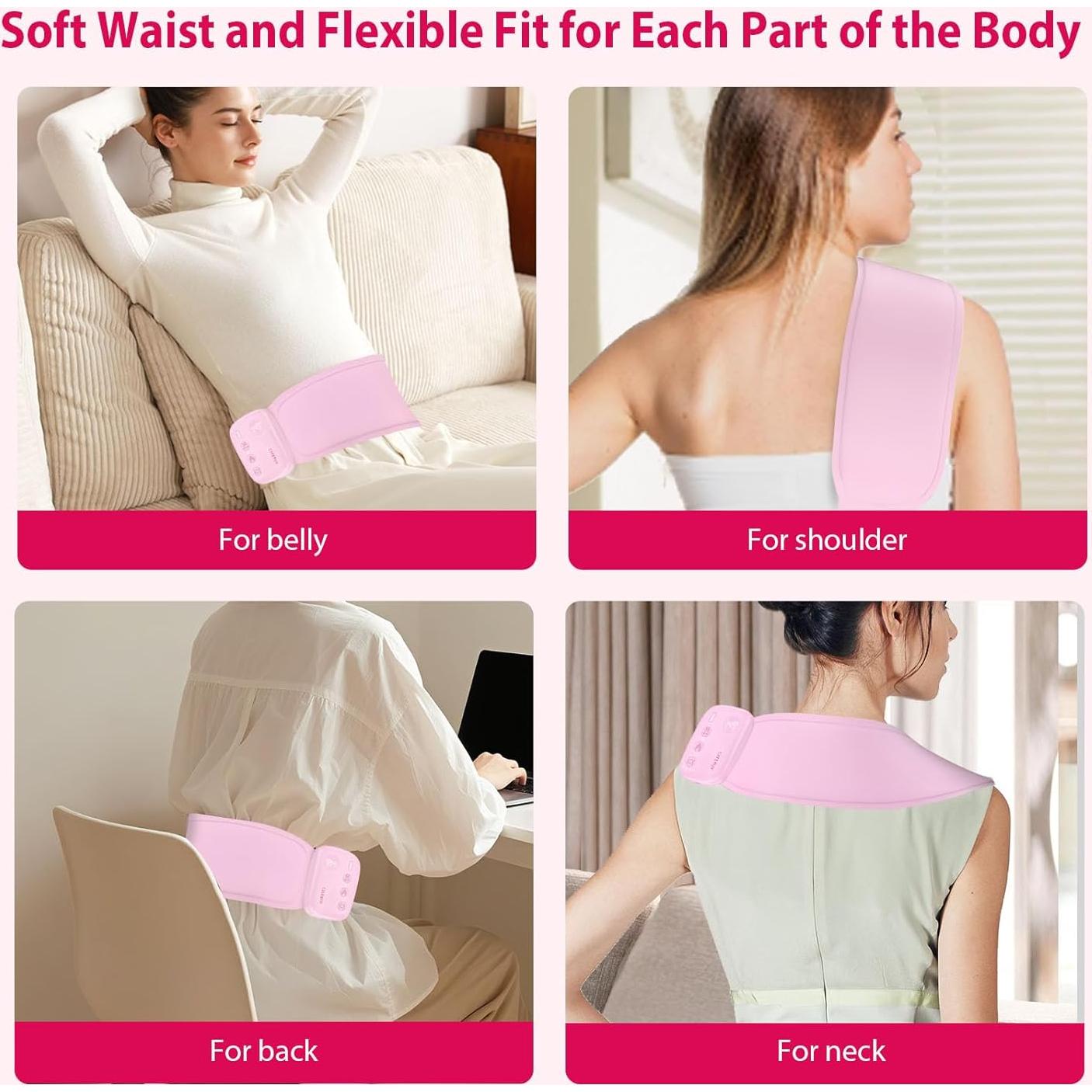 Almohadilla Calentadora Inalámbrica CYFERUY 5000mAh para Calambres Menstruales