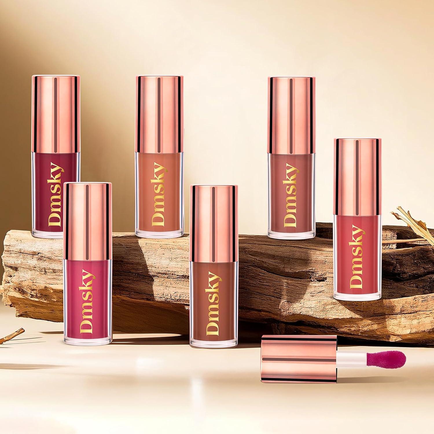 Set de Tinte de Labios Hidratante Dmsky - 6 Colores Brillantes