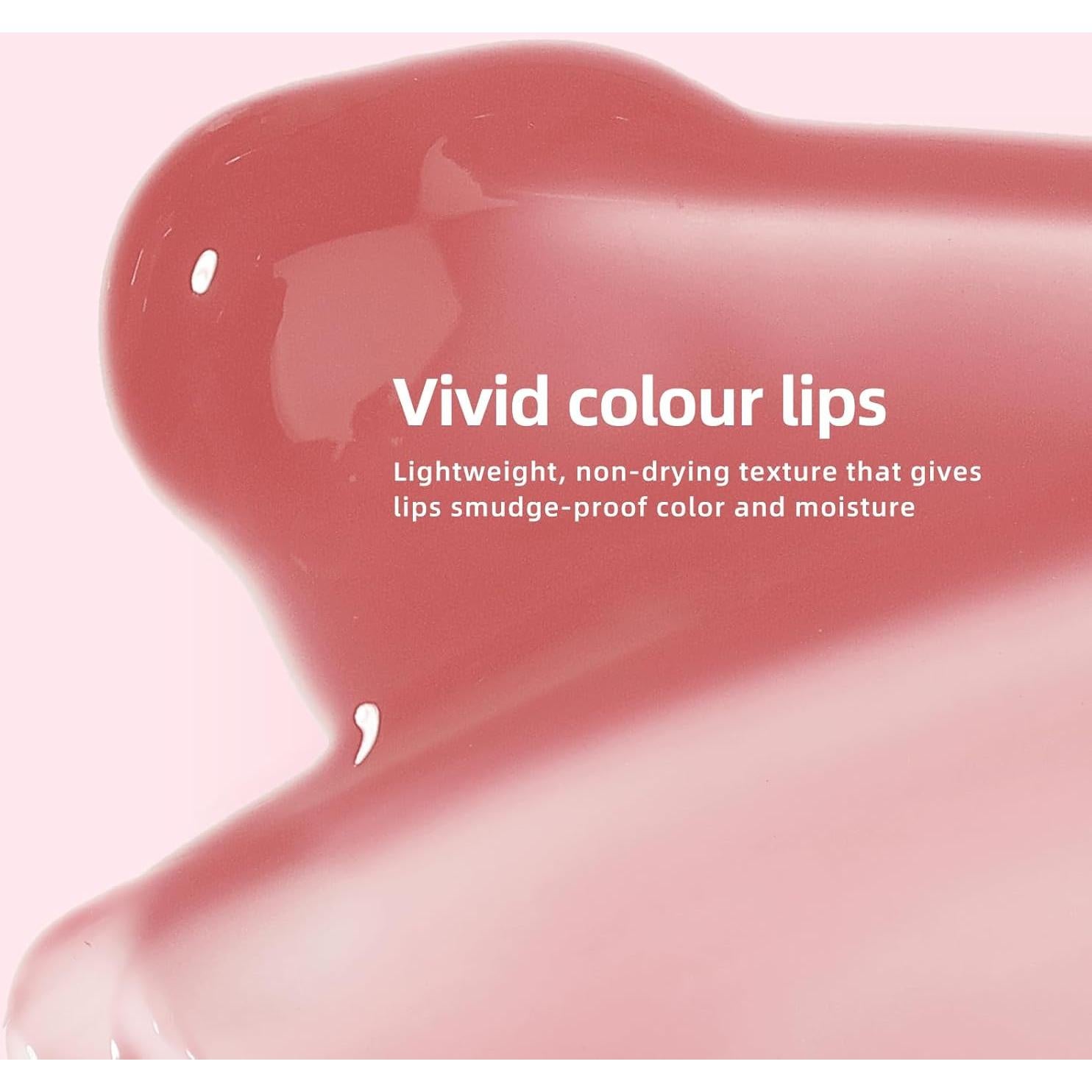 Set de Tintes Labiales Acuáticos KIMUSE 6 Colores Hidratantes