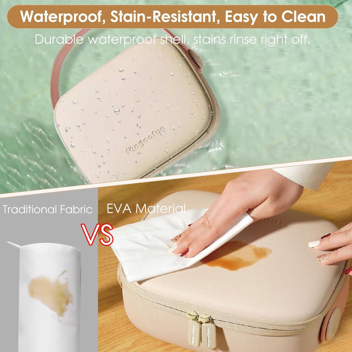 Estuche de Maquillaje WFDL Albaricoque Soñado Impermeable 25x20x10cm