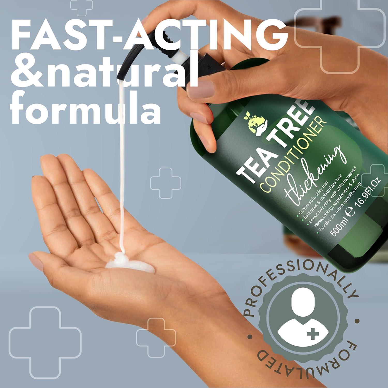 Conjunto de Champú y Acondicionador Terramed 500ml - Árbol de Té