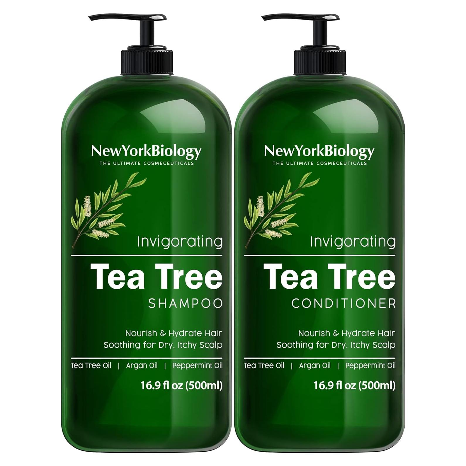 Juego de Champú y Acondicionador Árbol de Té Nueva York 500ml