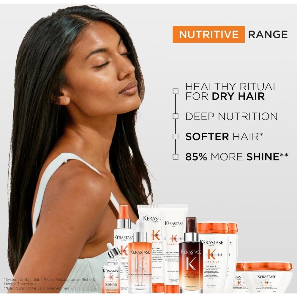 Kérastase Nutritive 8H Magic Night Serum 30ml - Tratamiento Nocturno para Cabello Seco