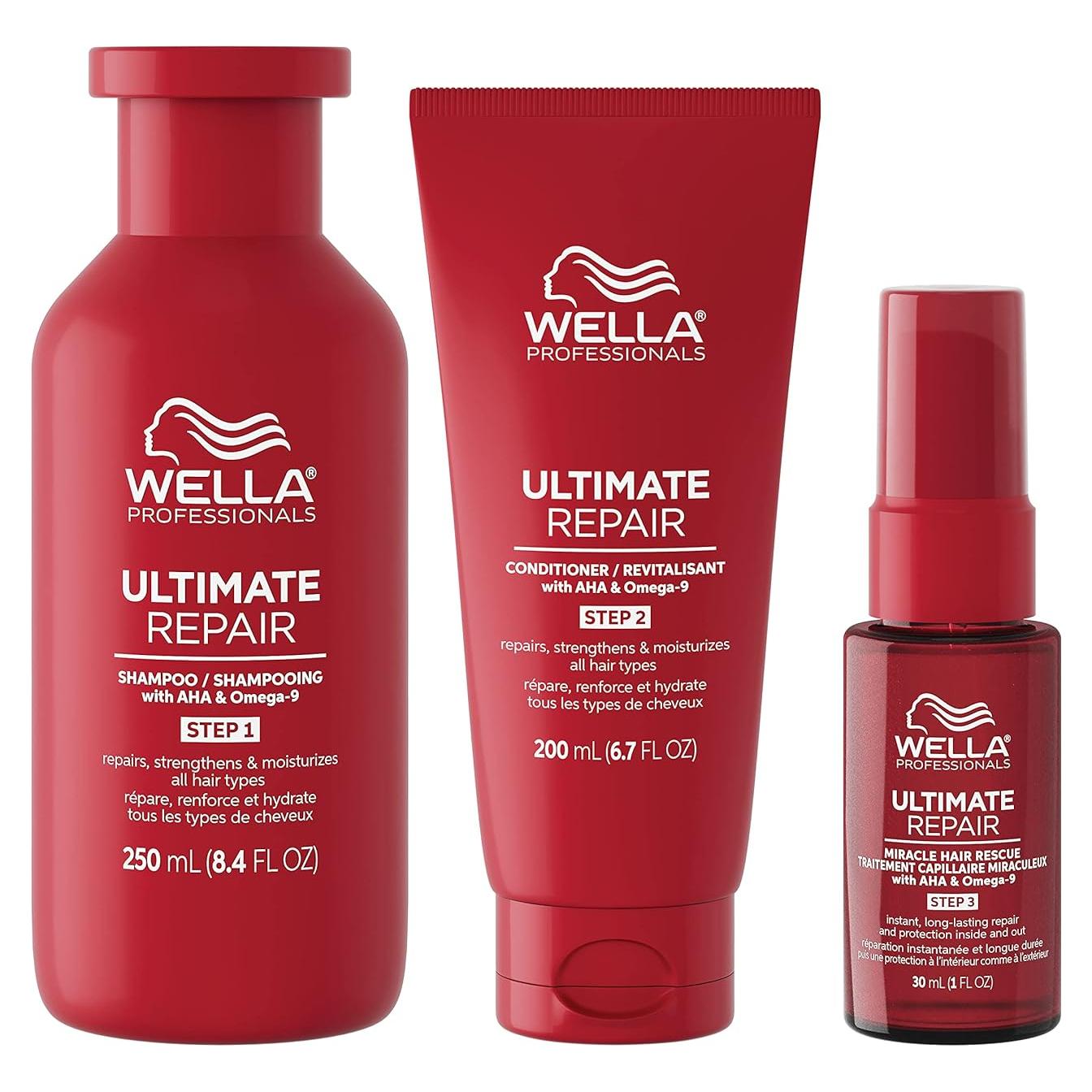 Champú y Acondicionador Wella Professionals 476 ml - Reparación y Hidratación