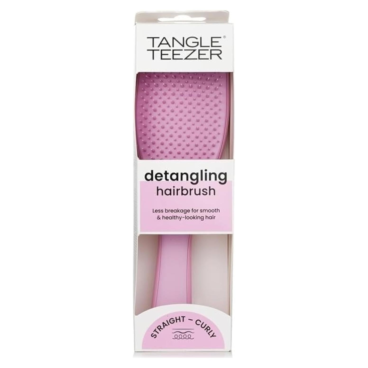 Cepillo Desenredante Tangle Teezer Rosa para Cabello Húmedo y Seco