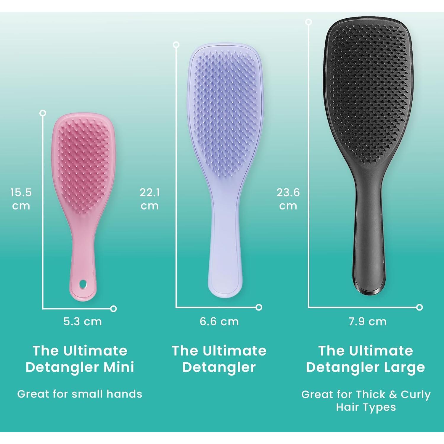 Cepillo Desenredante Tangle Teezer Rosa para Cabello Húmedo y Seco