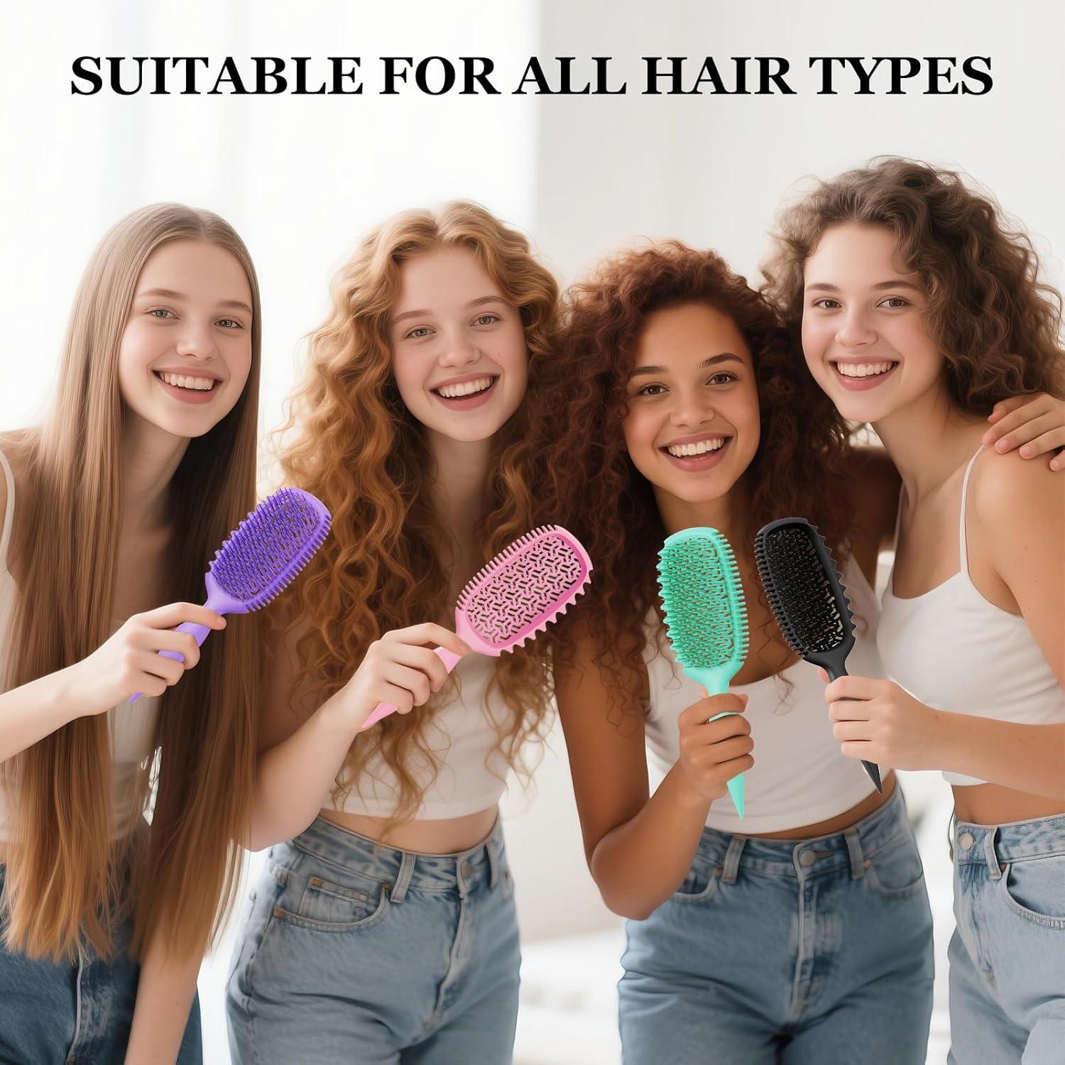 Cepillo Desenredante Doble Cara Weldilgit - Rizos Definidos