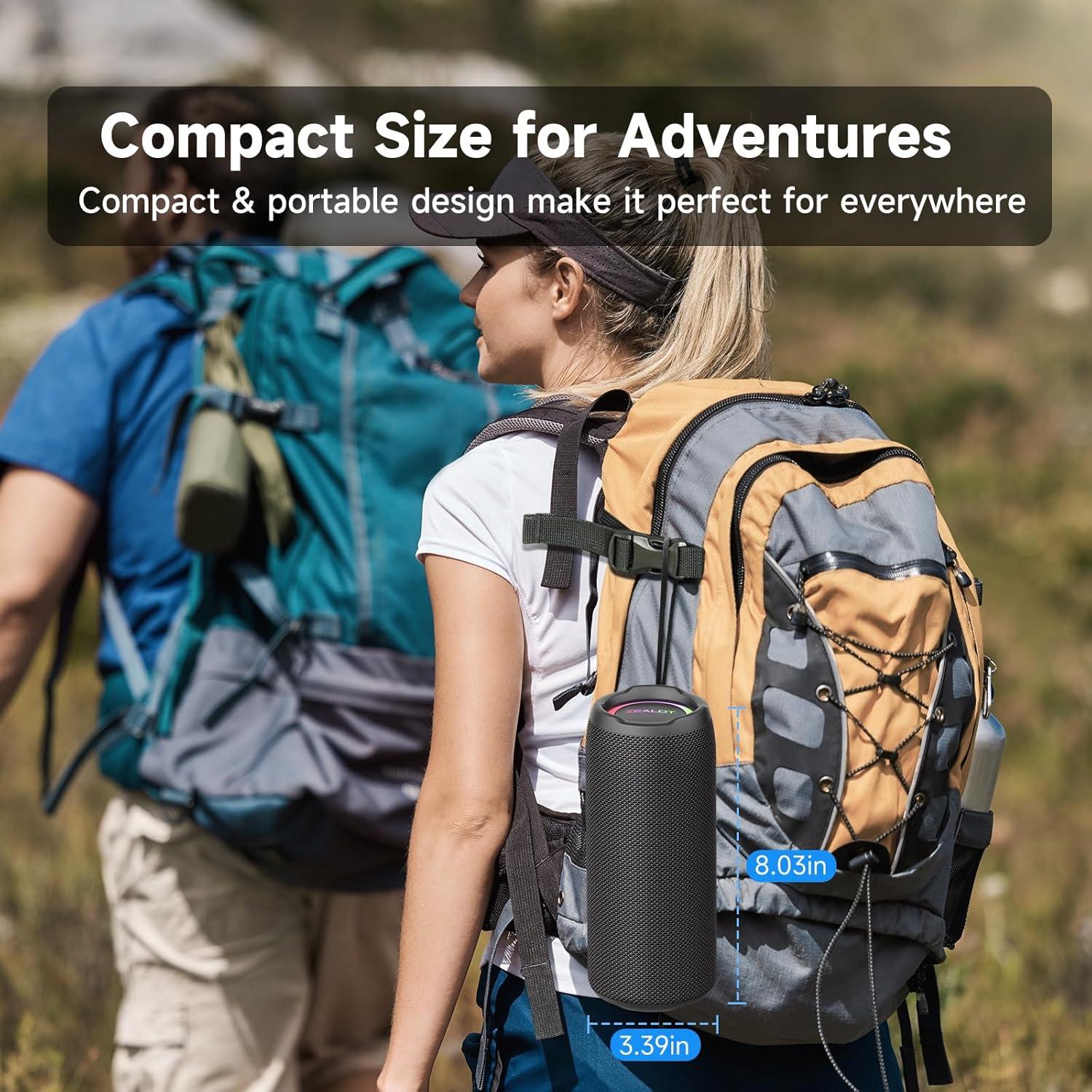 Altavoz Bluetooth Portátil ZEALOT S49PRO 40W Impermeable IPX6