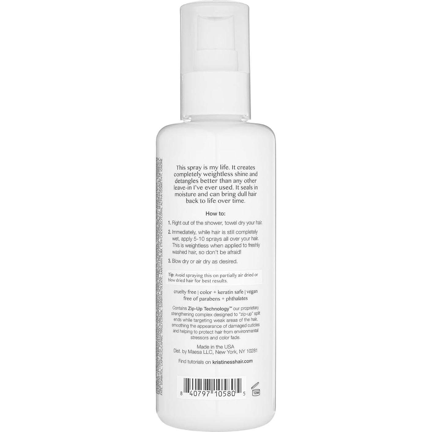 Sérum para Cabello Kristin Ess Hair Weightless Shine 50 ml - Control Frizz y Brillo