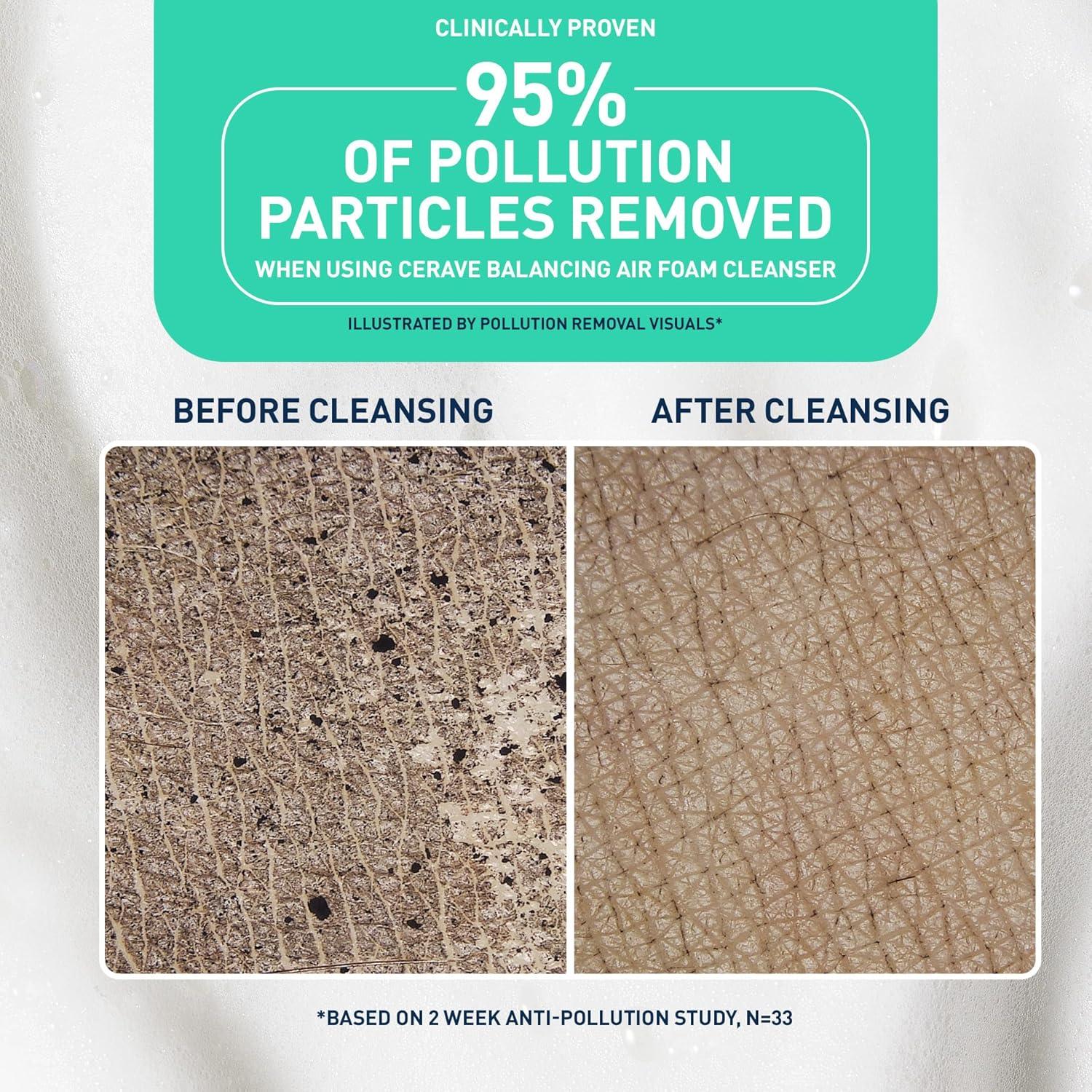 CeraVe Limpiador Facial Espuma 289.9g Piel Mixta Hidratante