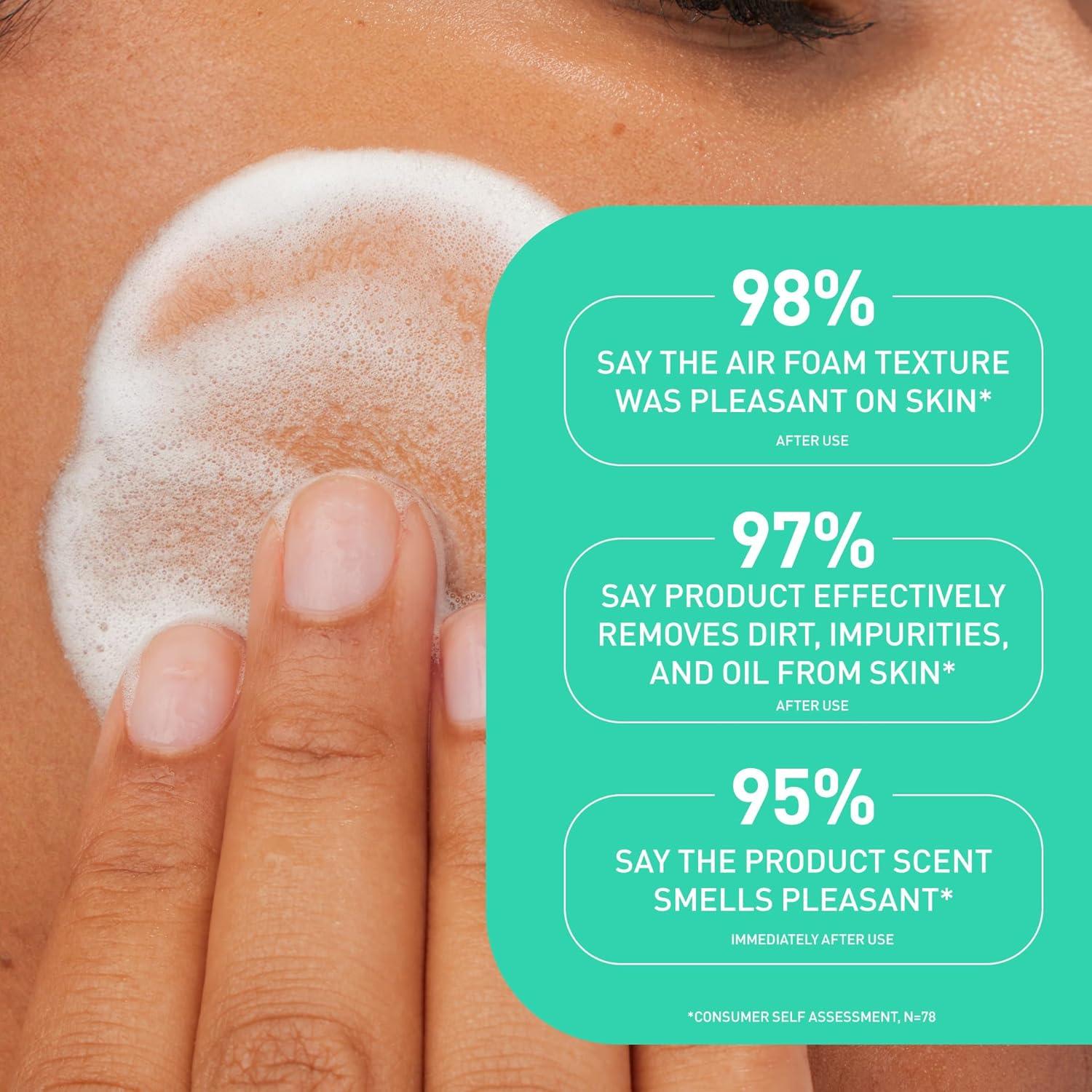 CeraVe Limpiador Facial Espuma 289.9g Piel Mixta Hidratante