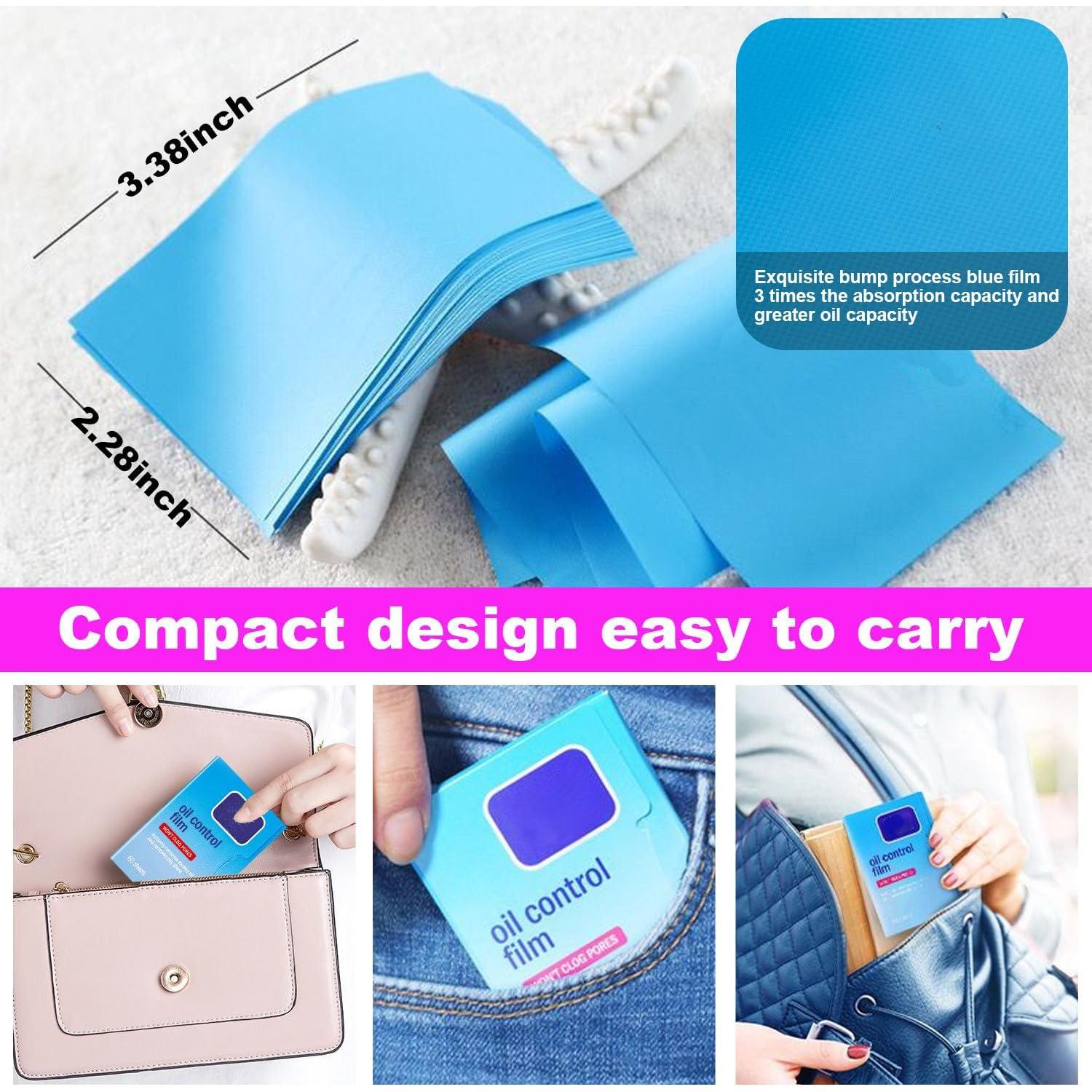 Hojas Absorbentes de Aceite COMFYTOUCH - 120 Unidades para Piel Grasa