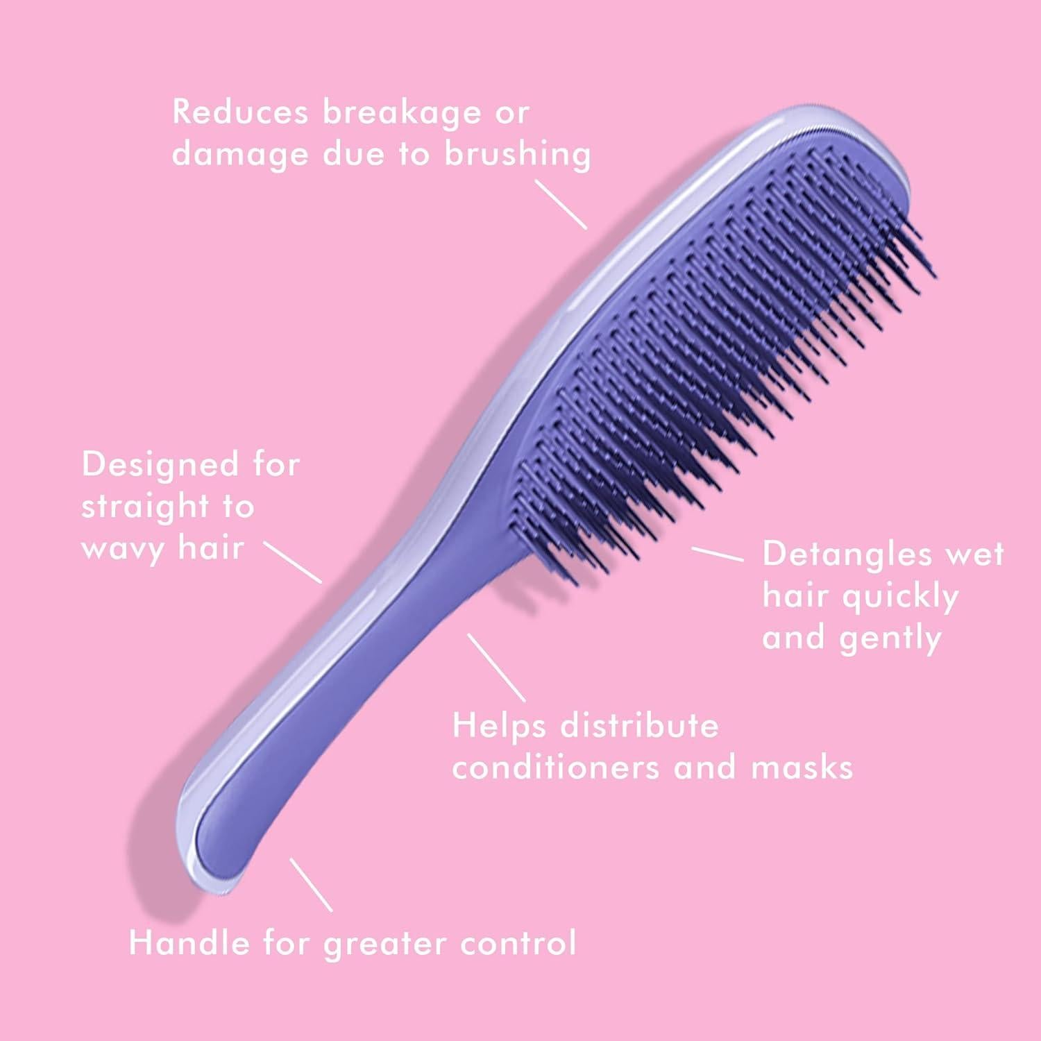 Cepillo Desenredante Tangle Teezer Duo Rosa y Púrpura Lila