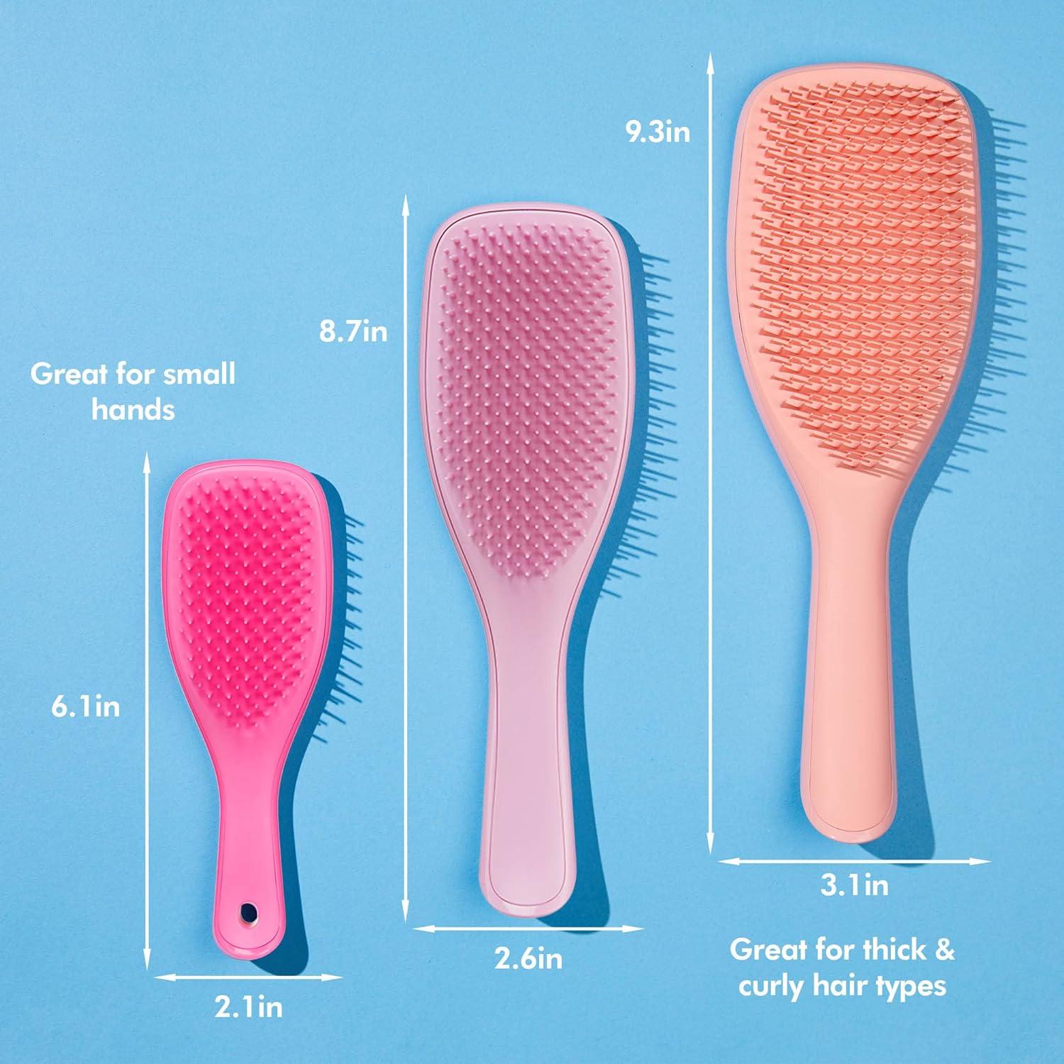 Cepillo Desenredante Tangle Teezer Duo Rosa y Púrpura Lila