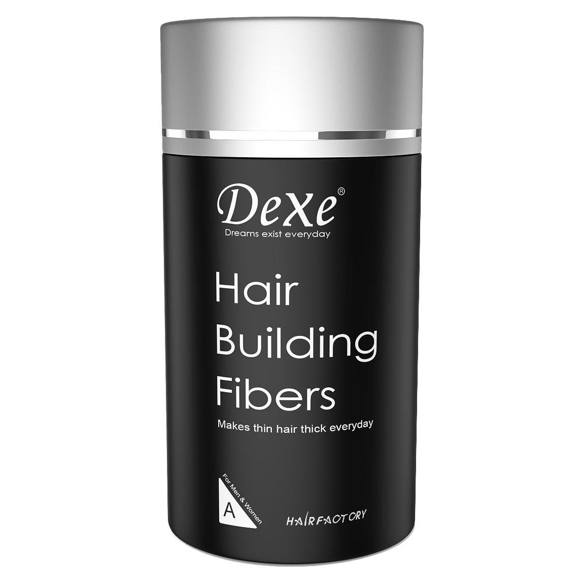 Fibras para Cabello Negro Dexe - 21.77g Espesante Unisex