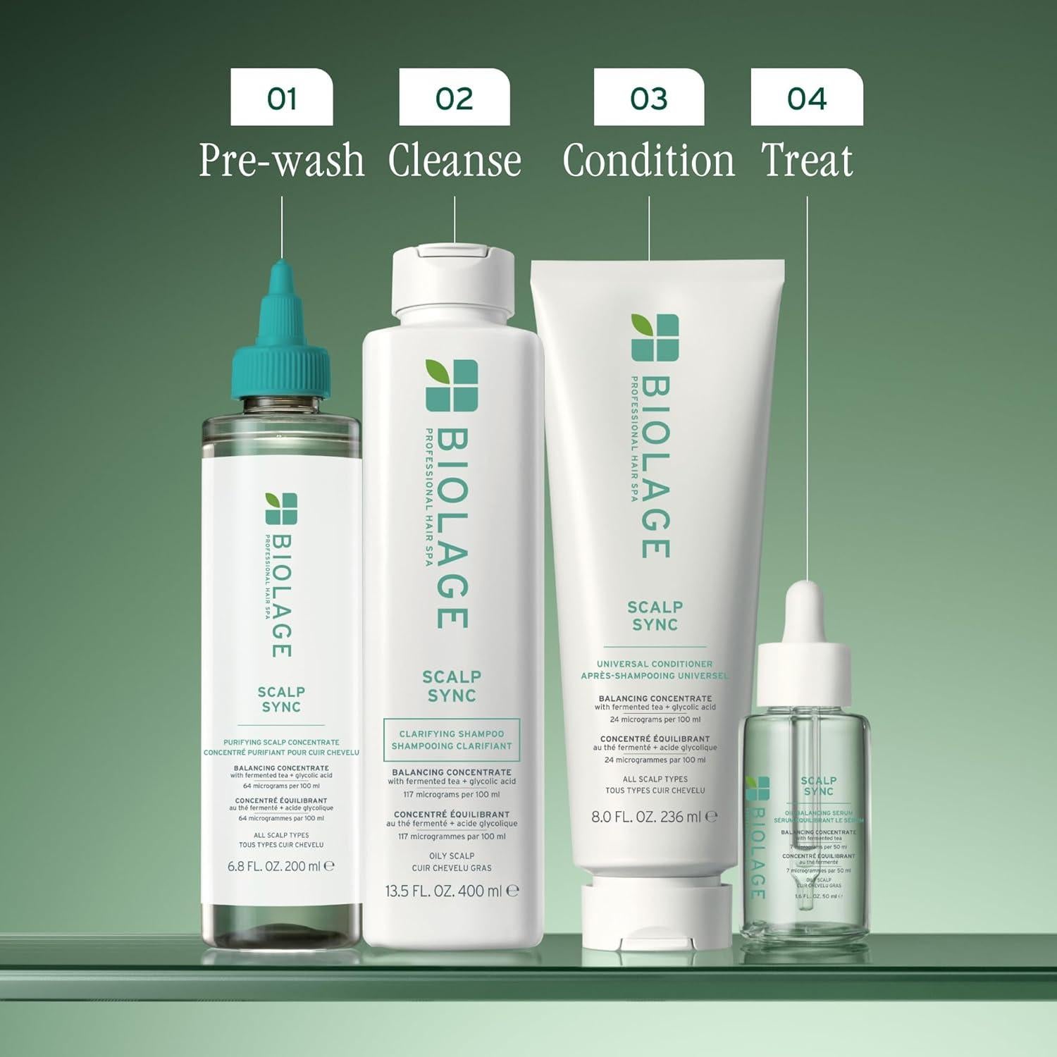 Champú Aclarador Biolage Scalp Sync 400 ml - Vegano y Sin Parabenos