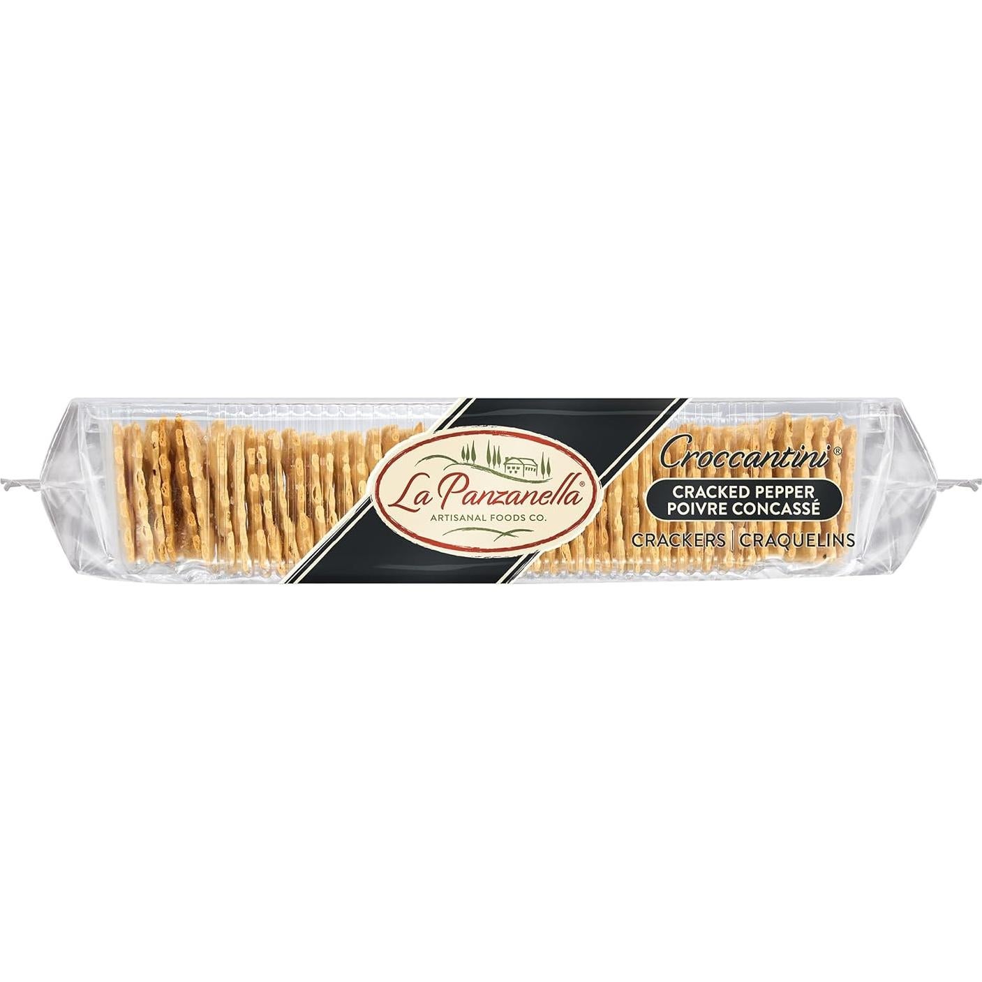 Galletas Mini Croccantini La Panzanella Pimienta Negra 170 g