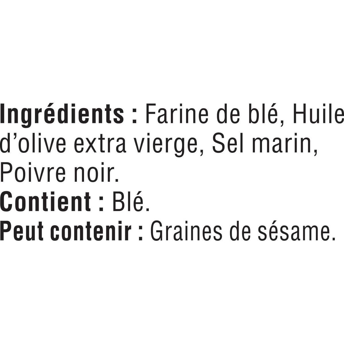 Galletas Mini Croccantini La Panzanella Pimienta Negra 170 g