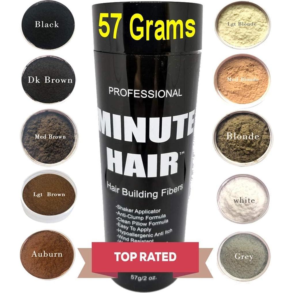 Fibras Capilares Minute 57g - Rubia Media - Recargable
