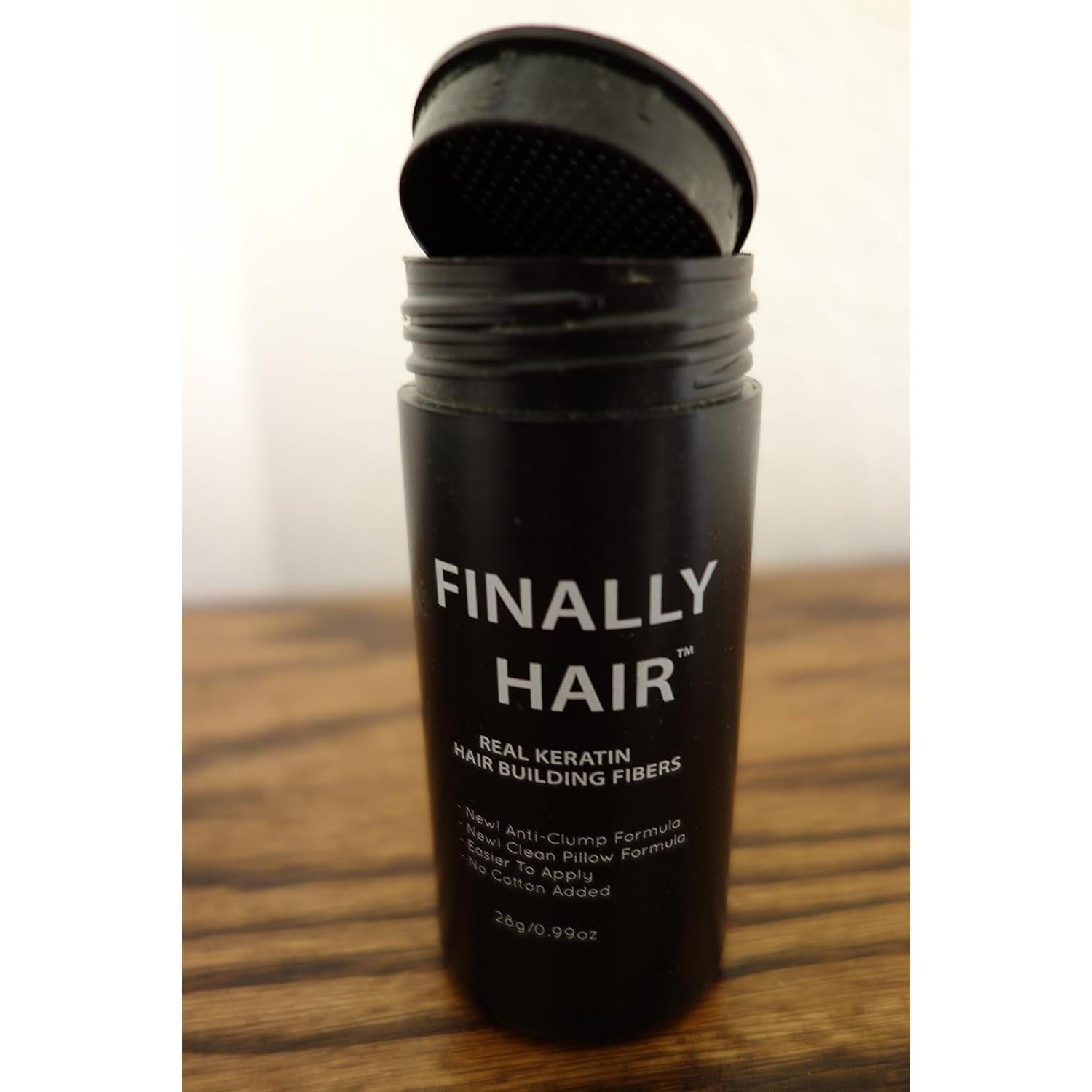 Fibras para el Cabello 200g Finally Hair Marrón Claro