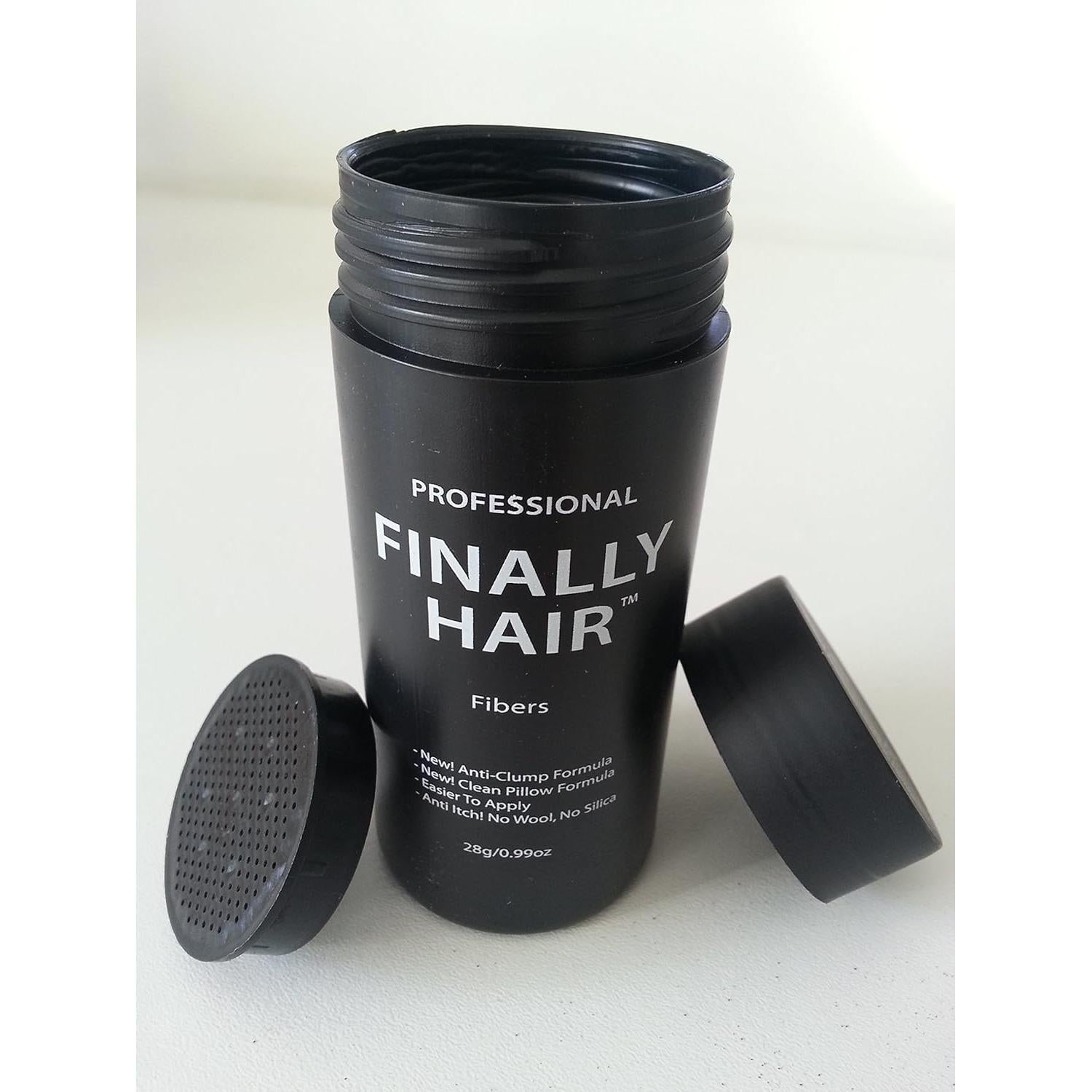 Fibras para el Cabello 200g Finally Hair Marrón Claro