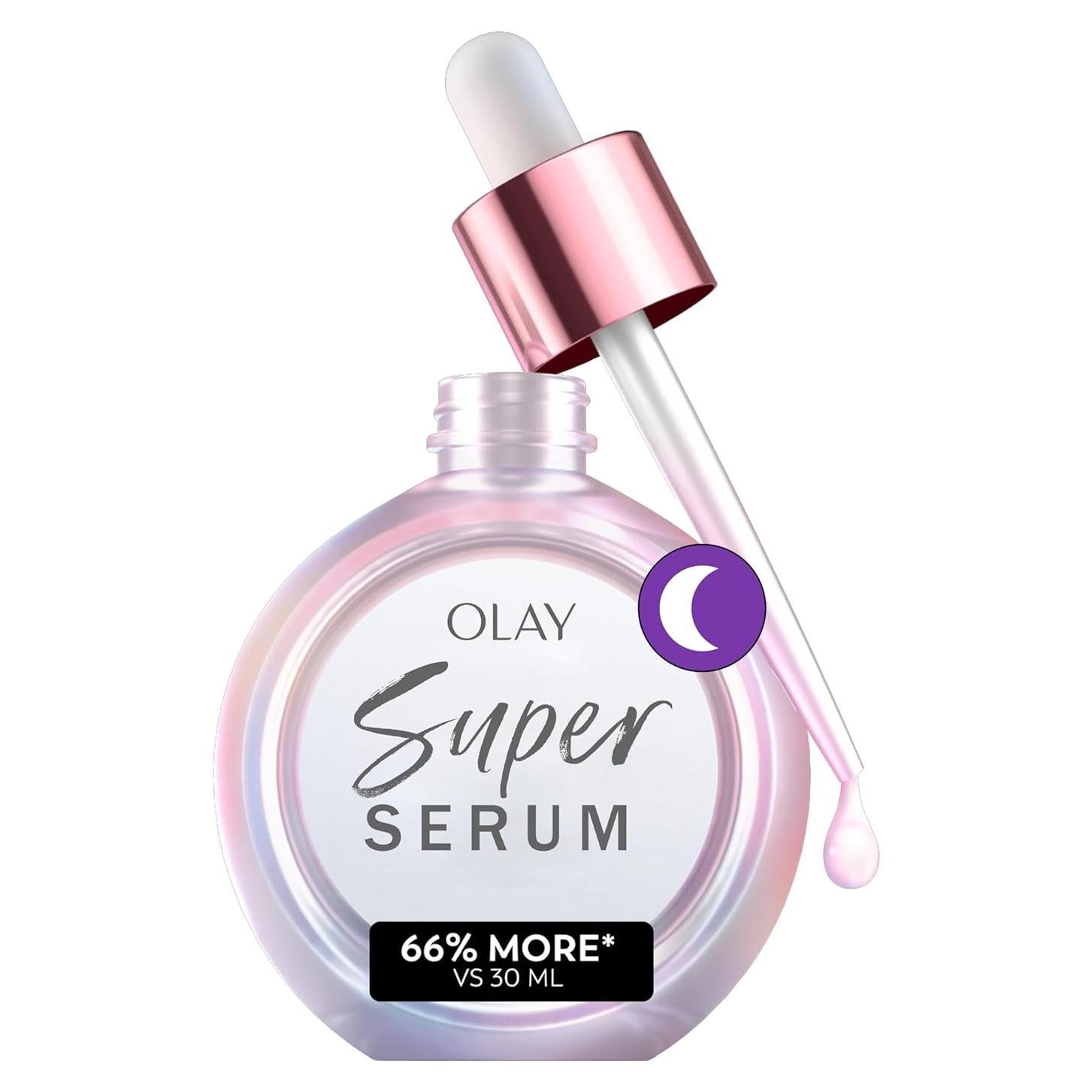 Olay Super Serum Nocturno 50 mL - 5 en 1 Sin Fragancia