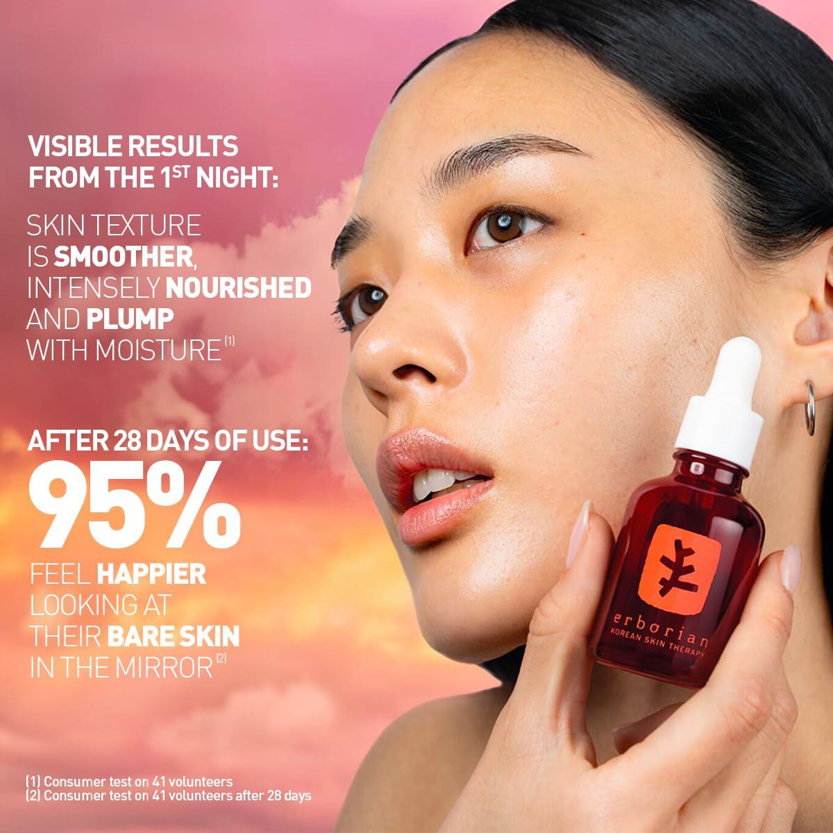 Sérum Nocturno Erborian 9.86 ml - Hidratante Antiarrugas