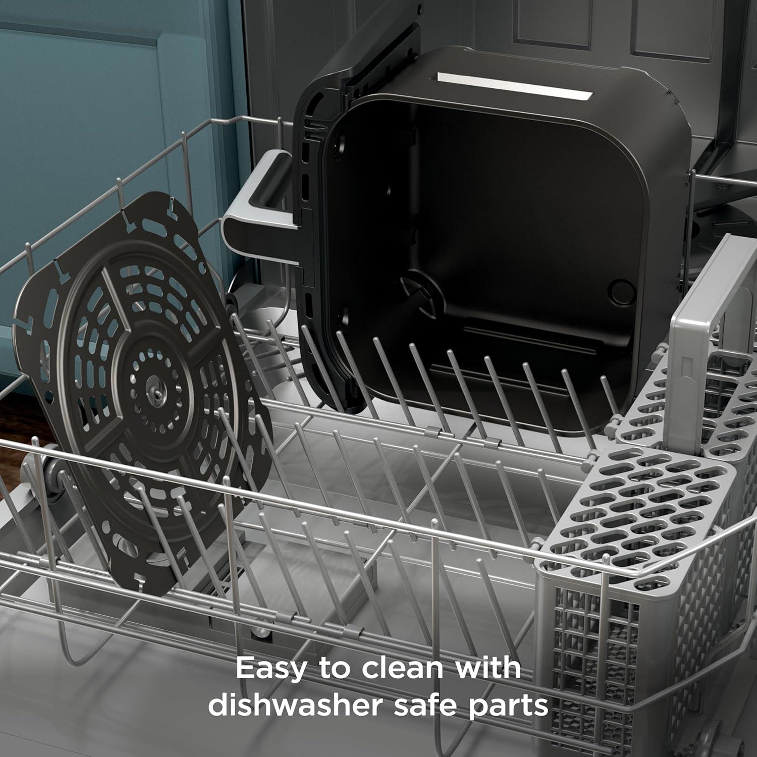 Freidora de Aire Ninja Pro XL 6.5QT 7 en 1 Max Crisp Gris