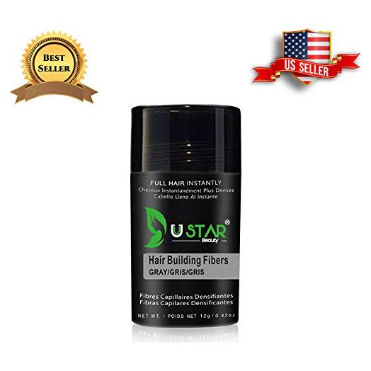 Fibras de Cabello de Queratina USTAR 12g - Volumen Natural