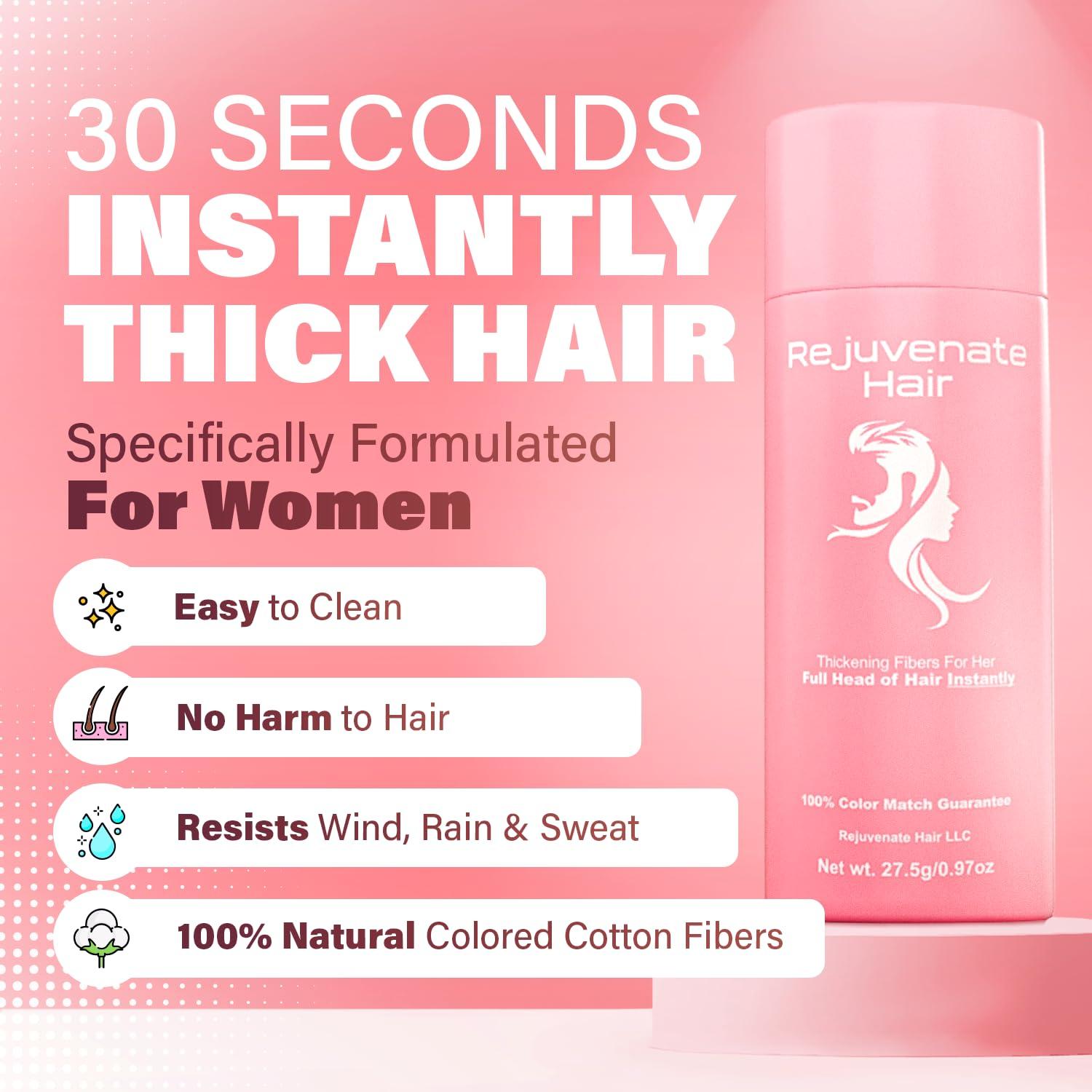 Fibras para Cabello Fino Rejuvenate - Marrón Medio 27.5g