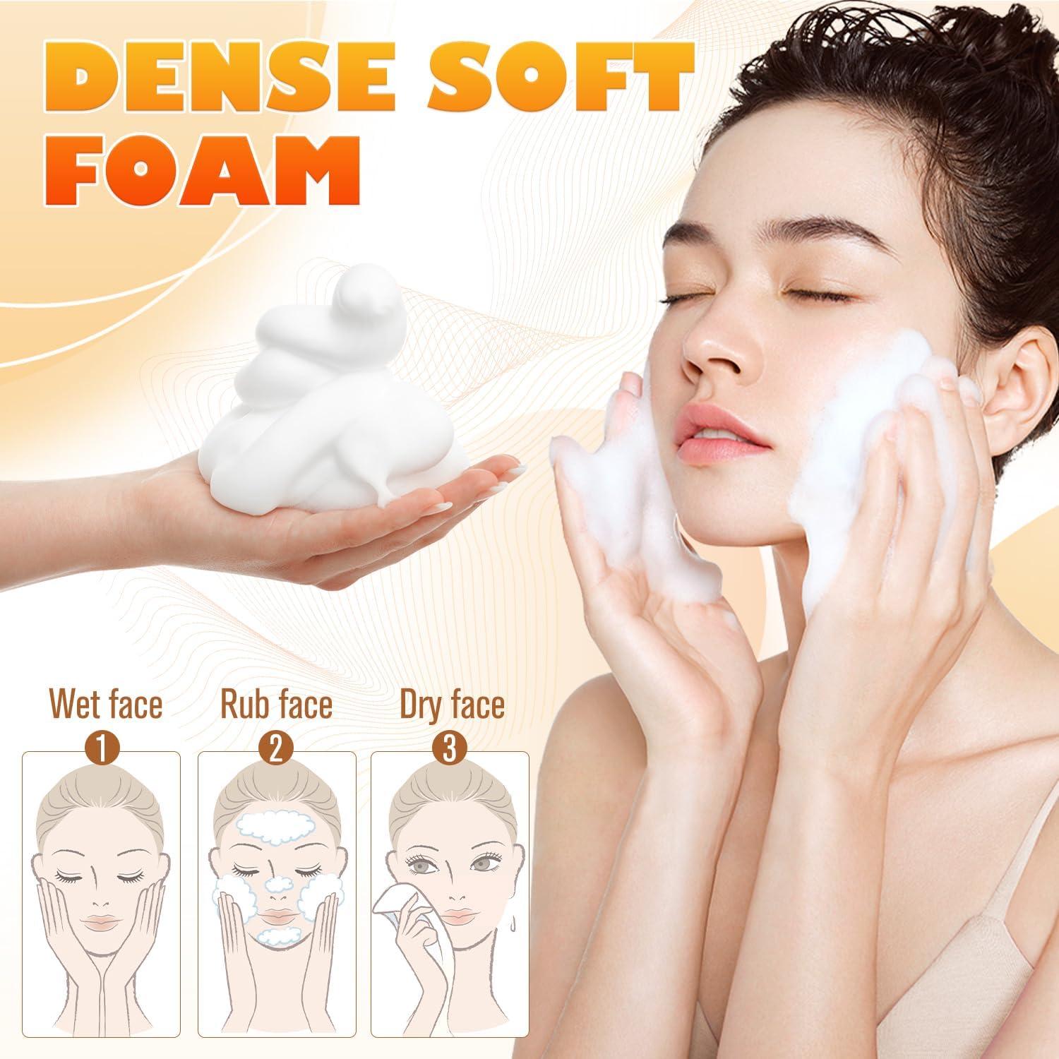 Gel Limpiador Facial de Cúrcuma DGJDFJ 2pcs 358g Hidratante