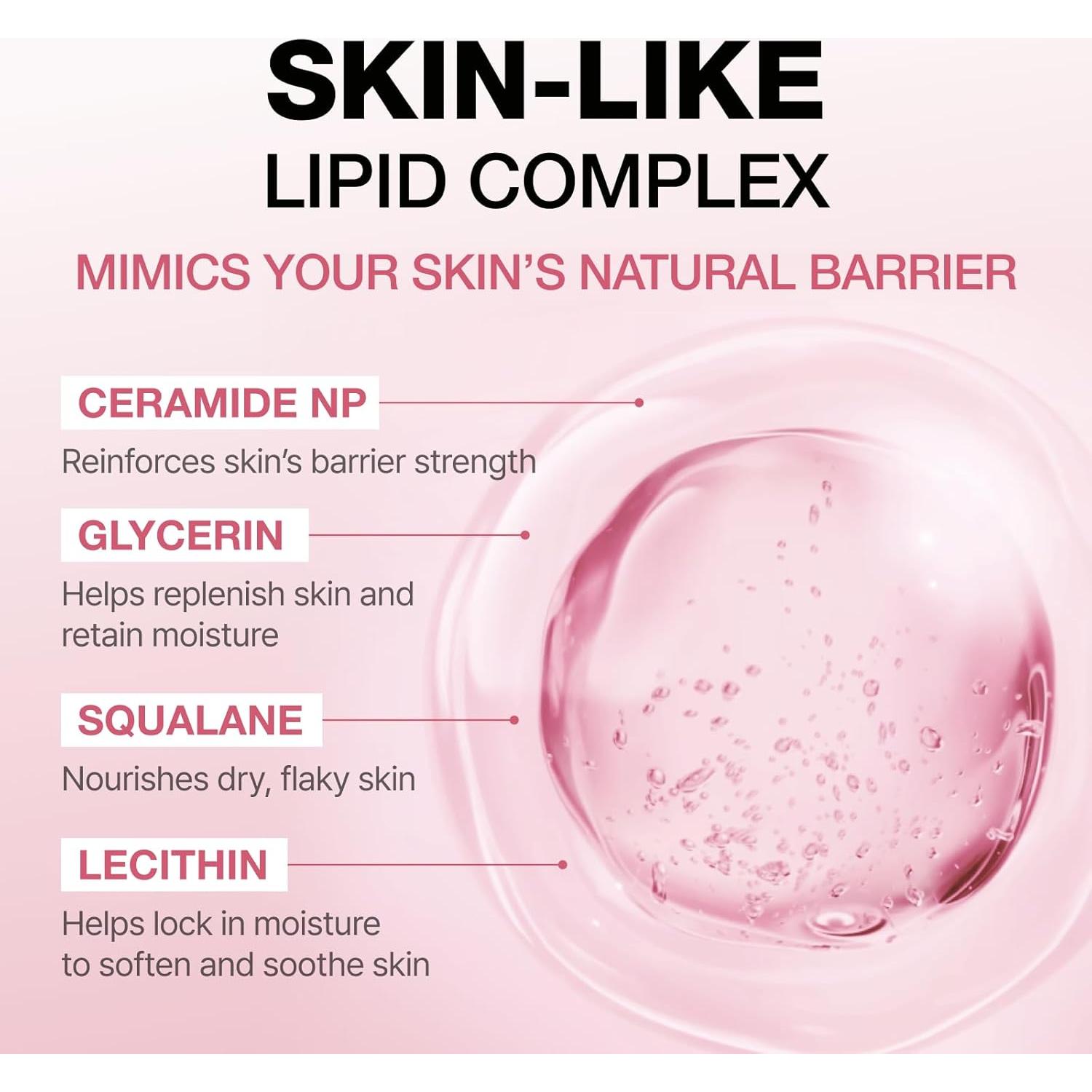 Limpiador Facial Espumoso Physiogel 230g para Piel Sensible