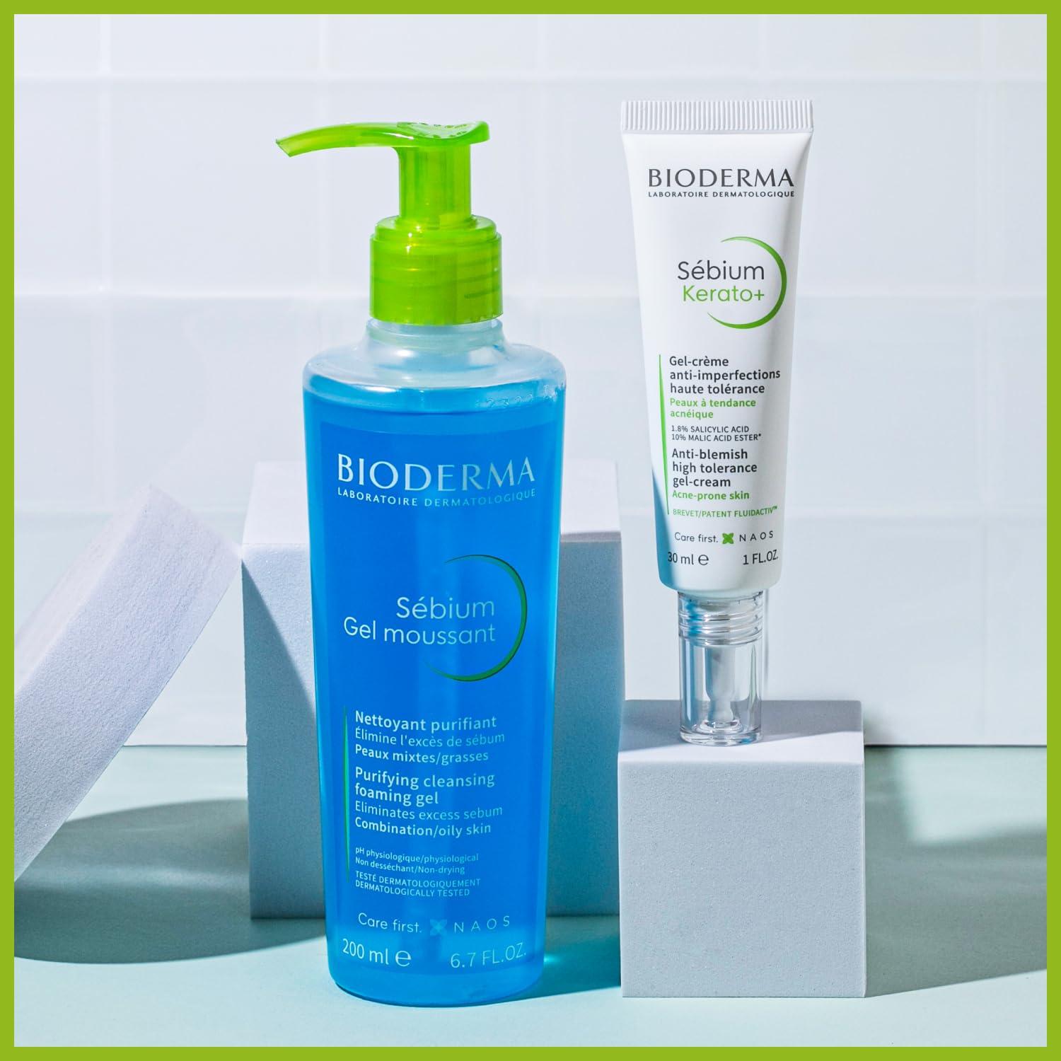 Gel Espumoso Facial Bioderma Sébium 495 ml - Limpiador Purificante