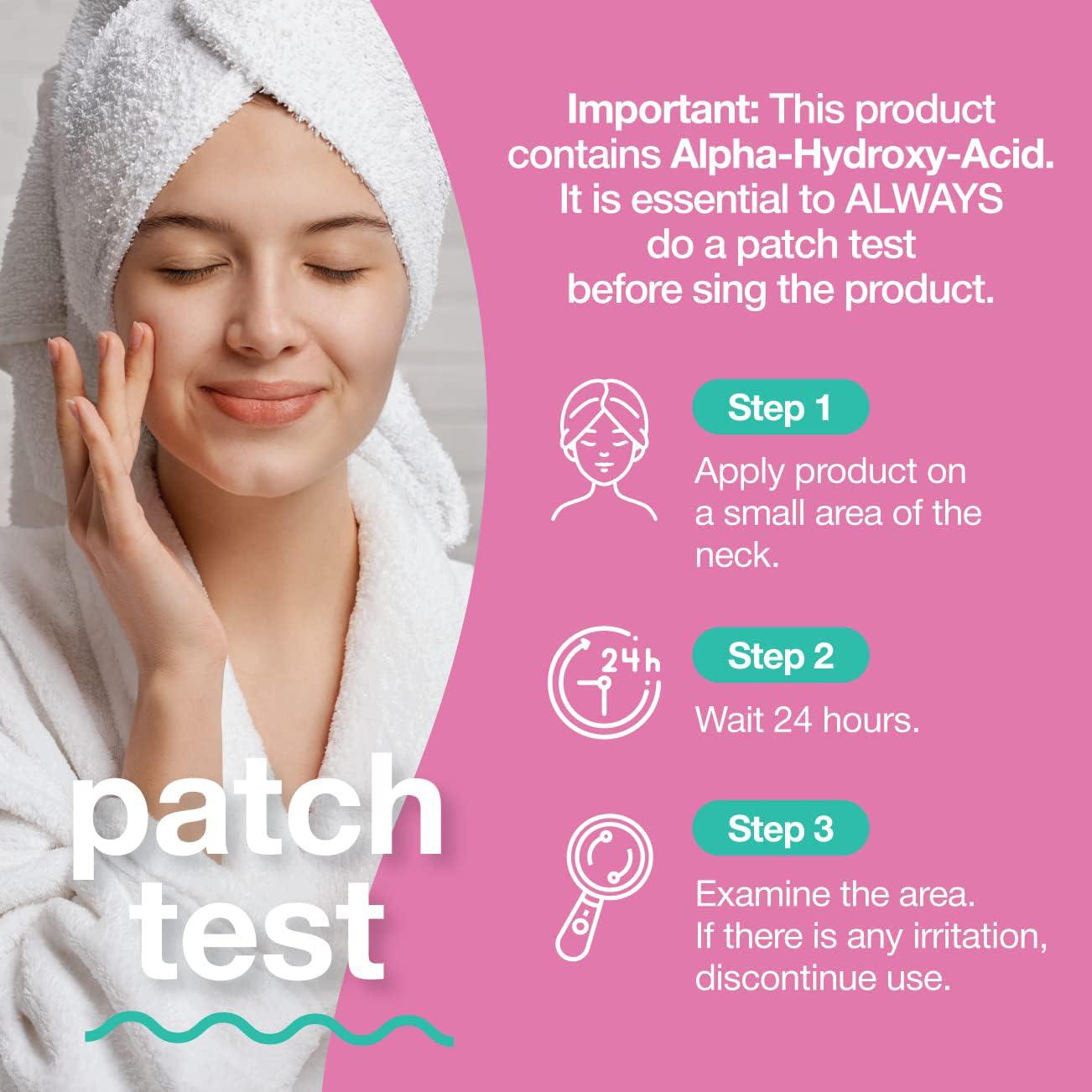 Limpiador Facial Exfoliante 10% Ácido Glicólico Touch 170g