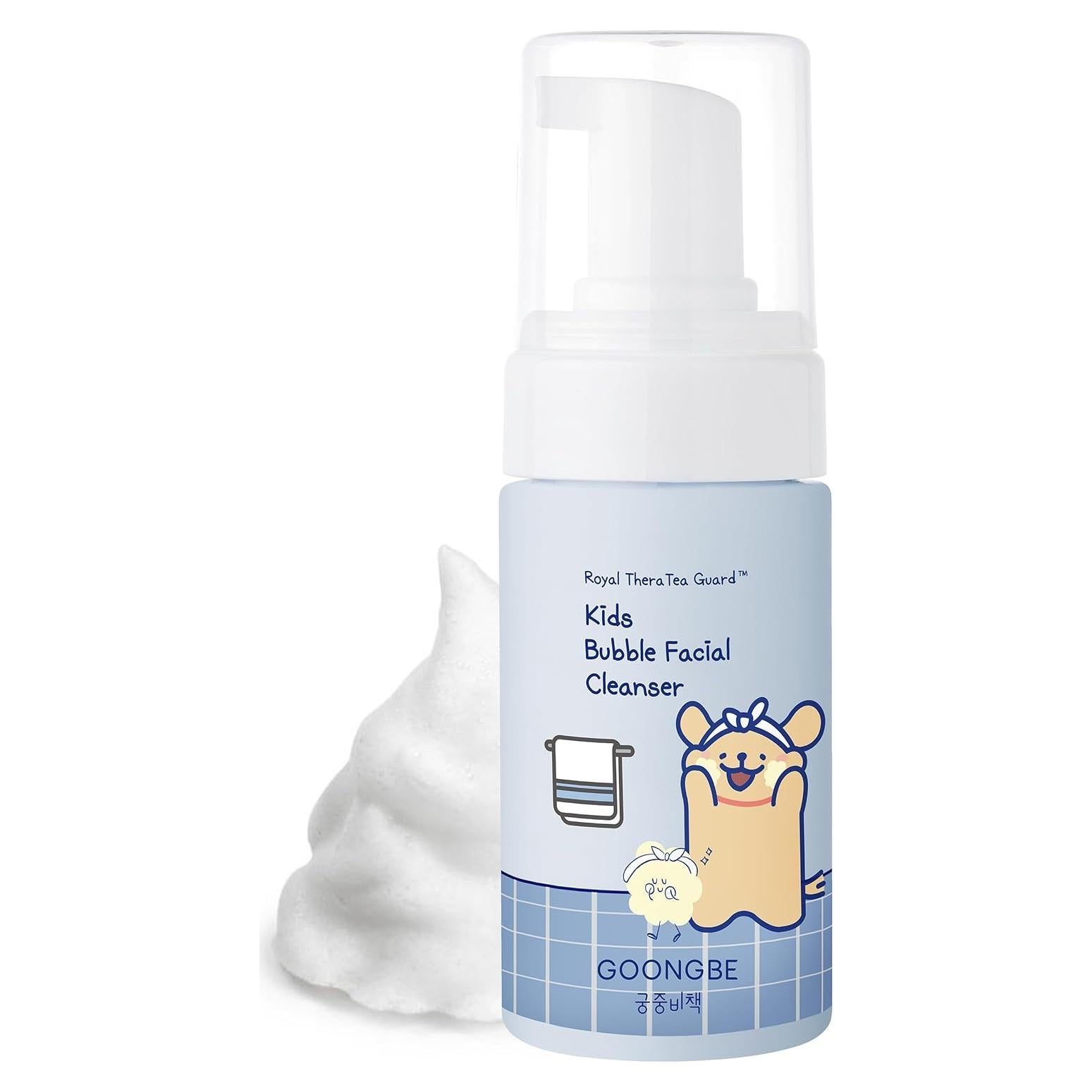 Limpiador Facial Burbuja GOONGBE para Niños 100 ml - pH Bajo