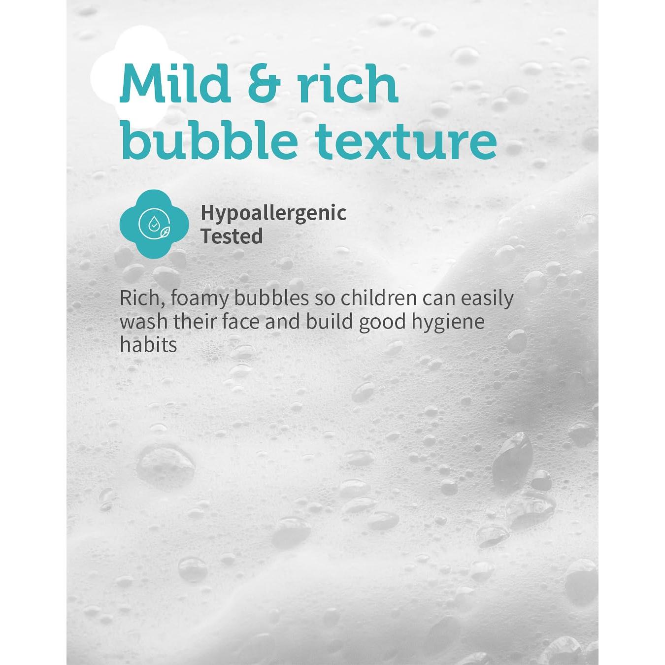 Limpiador Facial Burbuja GOONGBE para Niños 100 ml - pH Bajo